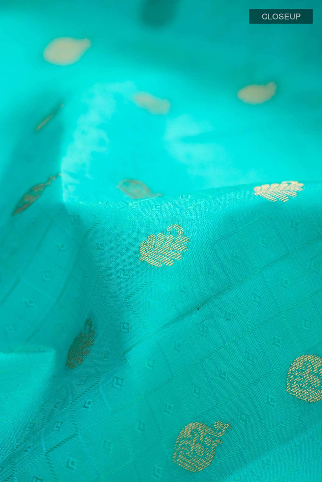 Blue Dual Tone Kanchipuram Silk Saree