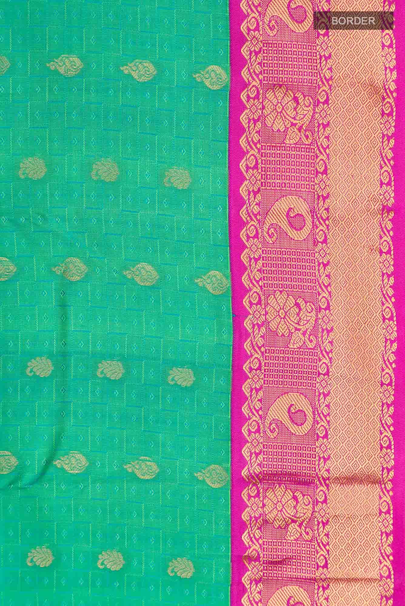 Green Kanchipuram Silk Saree