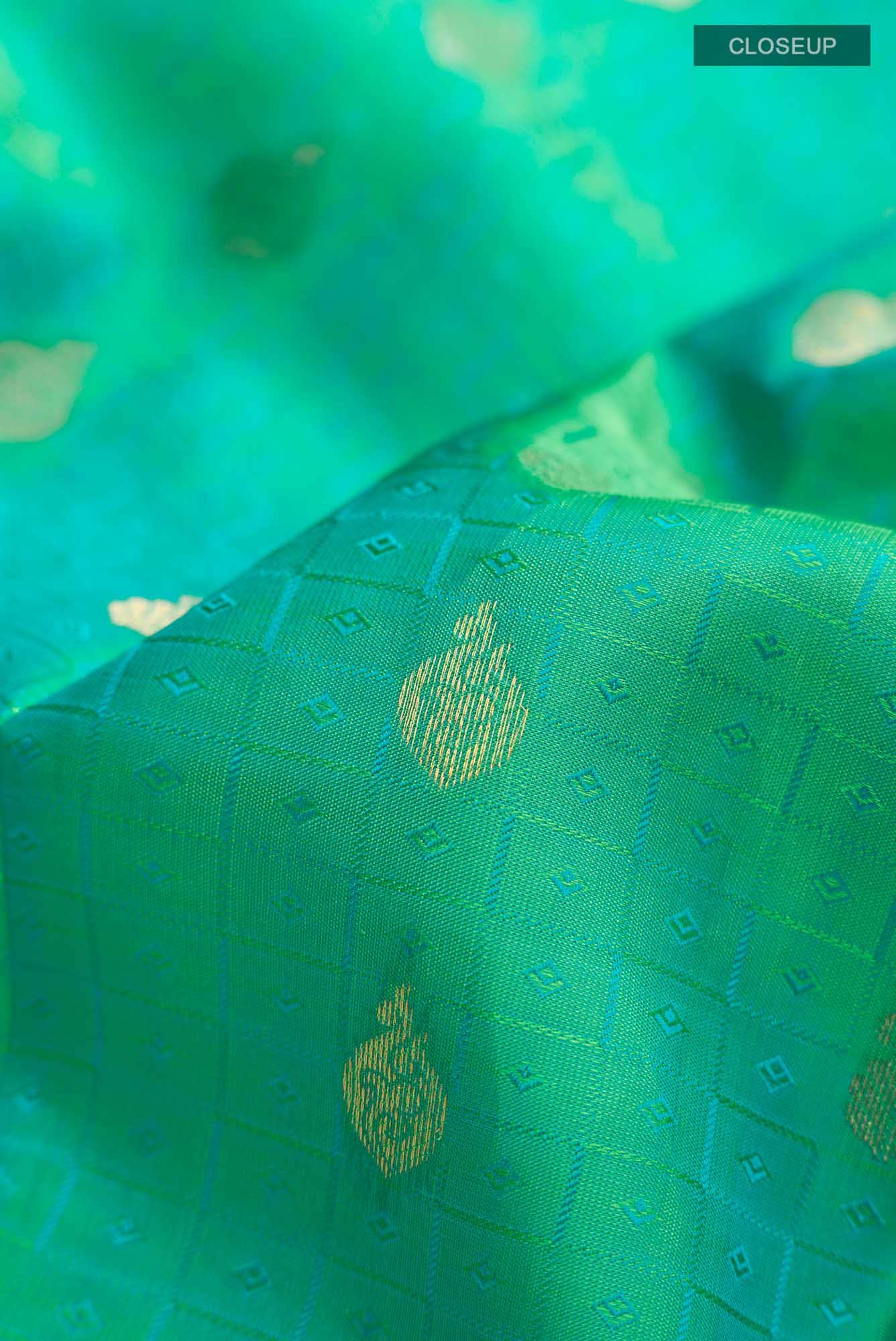 Green Kanchipuram Silk Saree