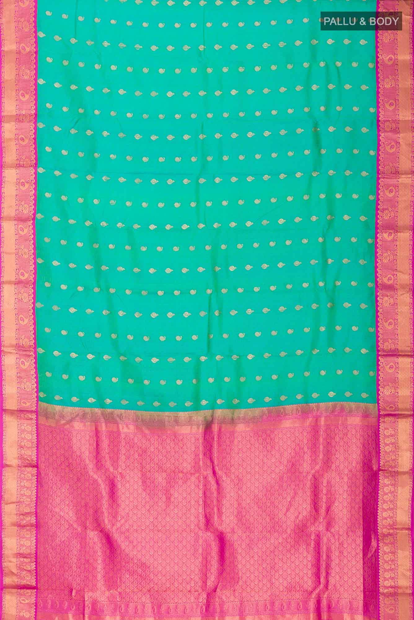 Green Kanchipuram Silk Saree