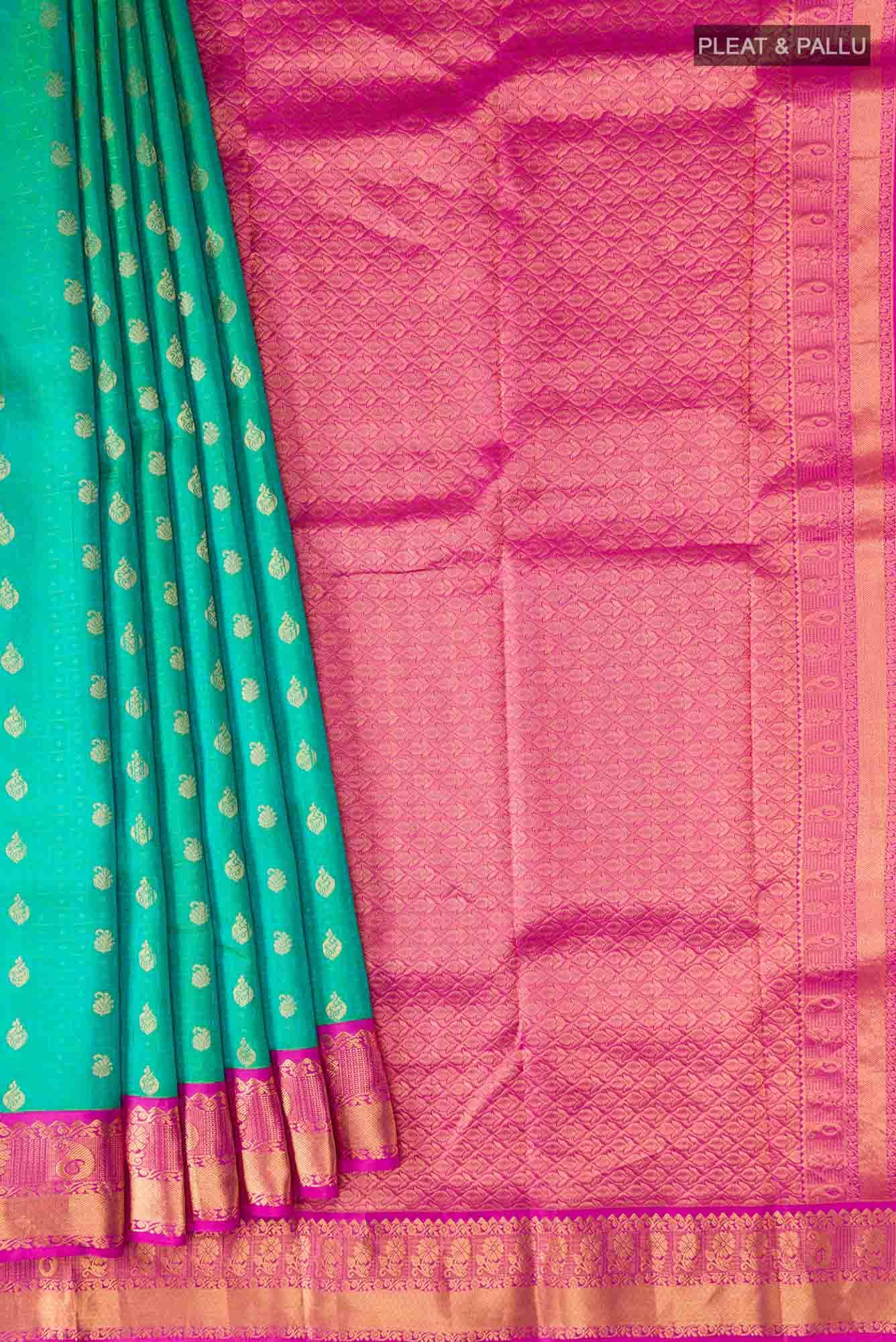 Green Kanchipuram Silk Saree