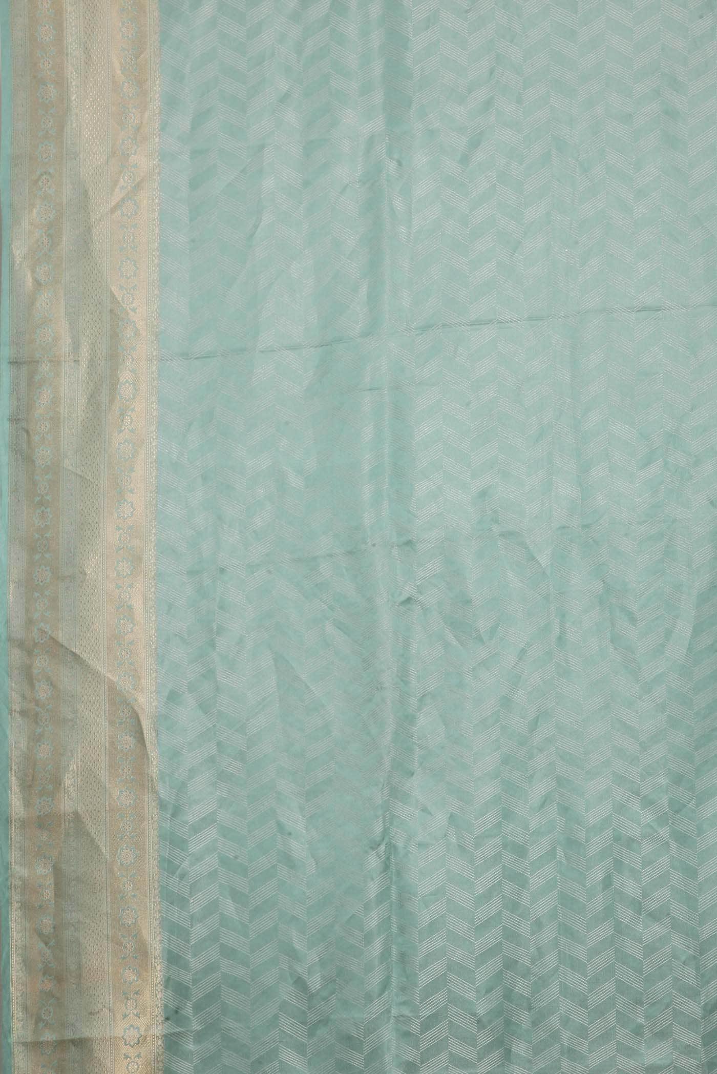 Green Banarasi Silk Saree