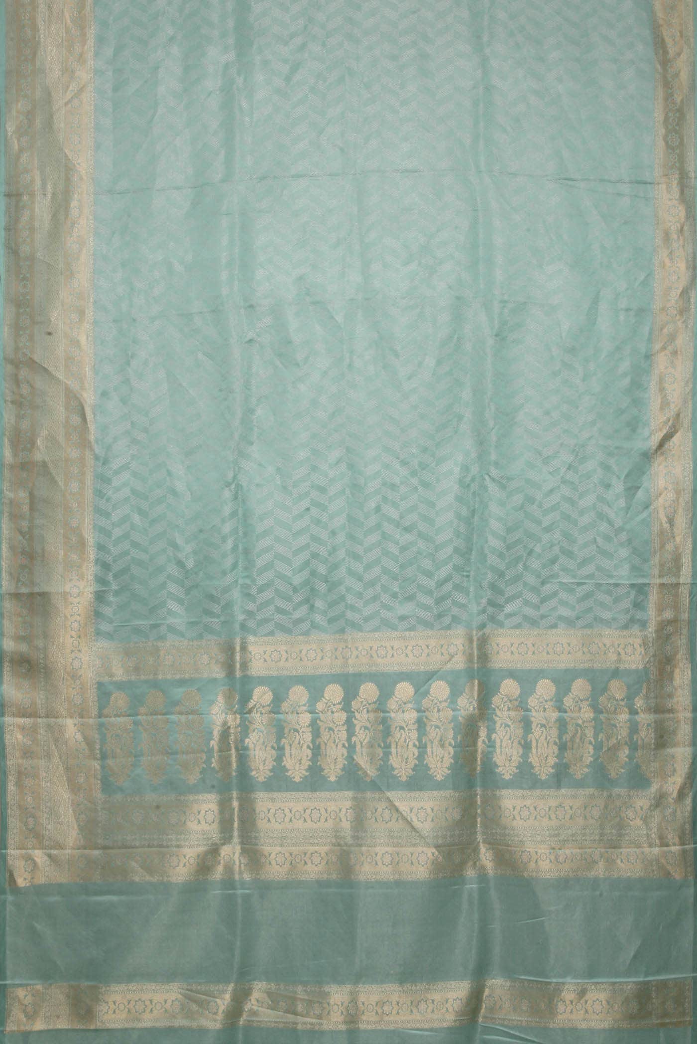 Green Banarasi Silk Saree