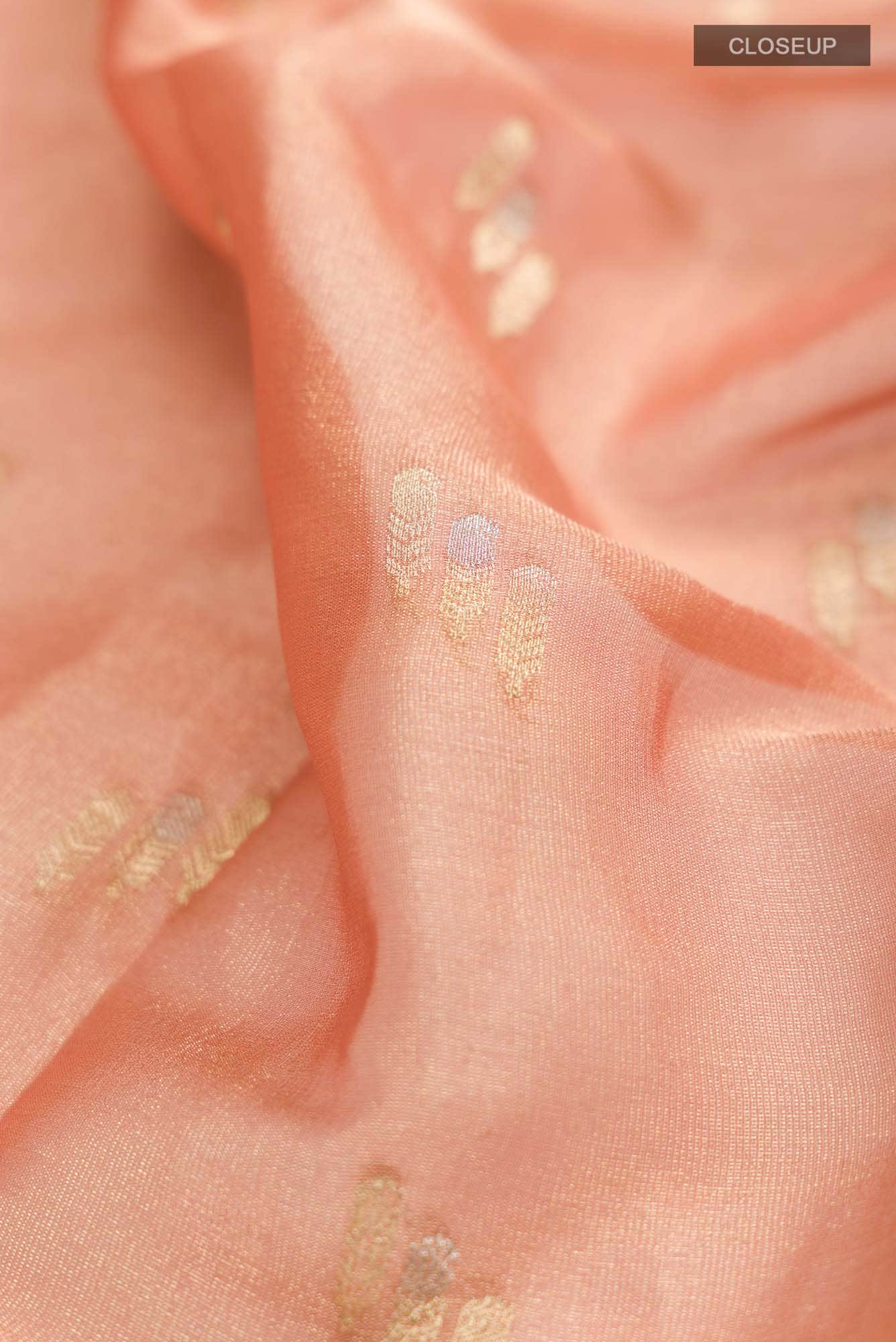 Coral Mysore Georgette Saree