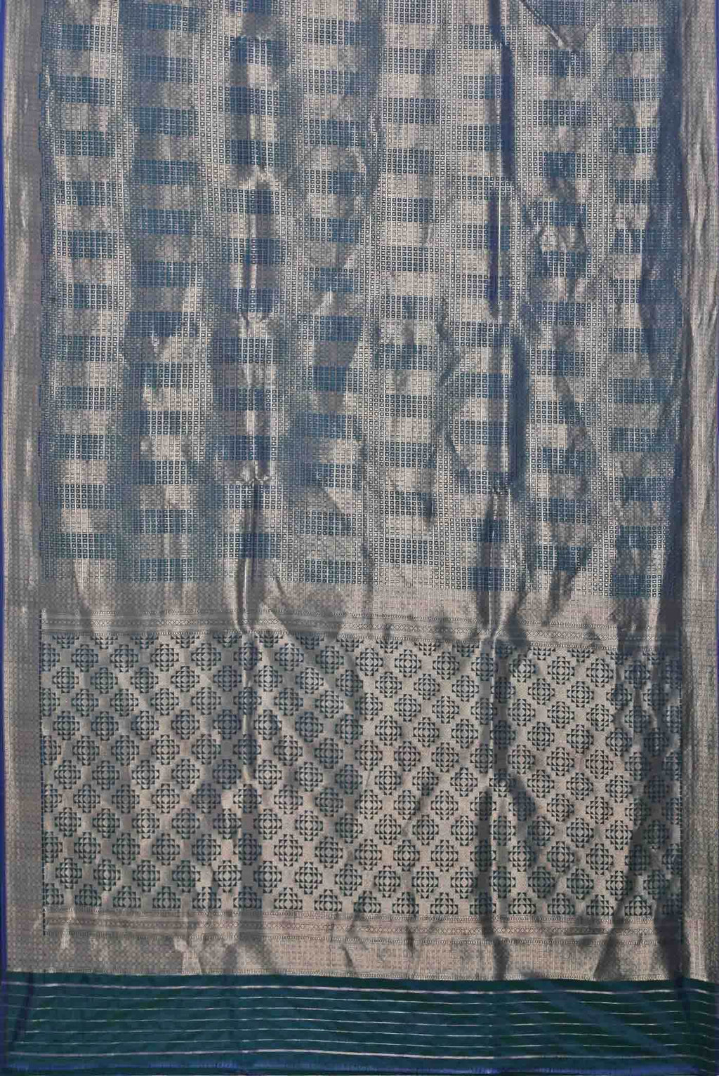 Blue Banarasi Silk Saree