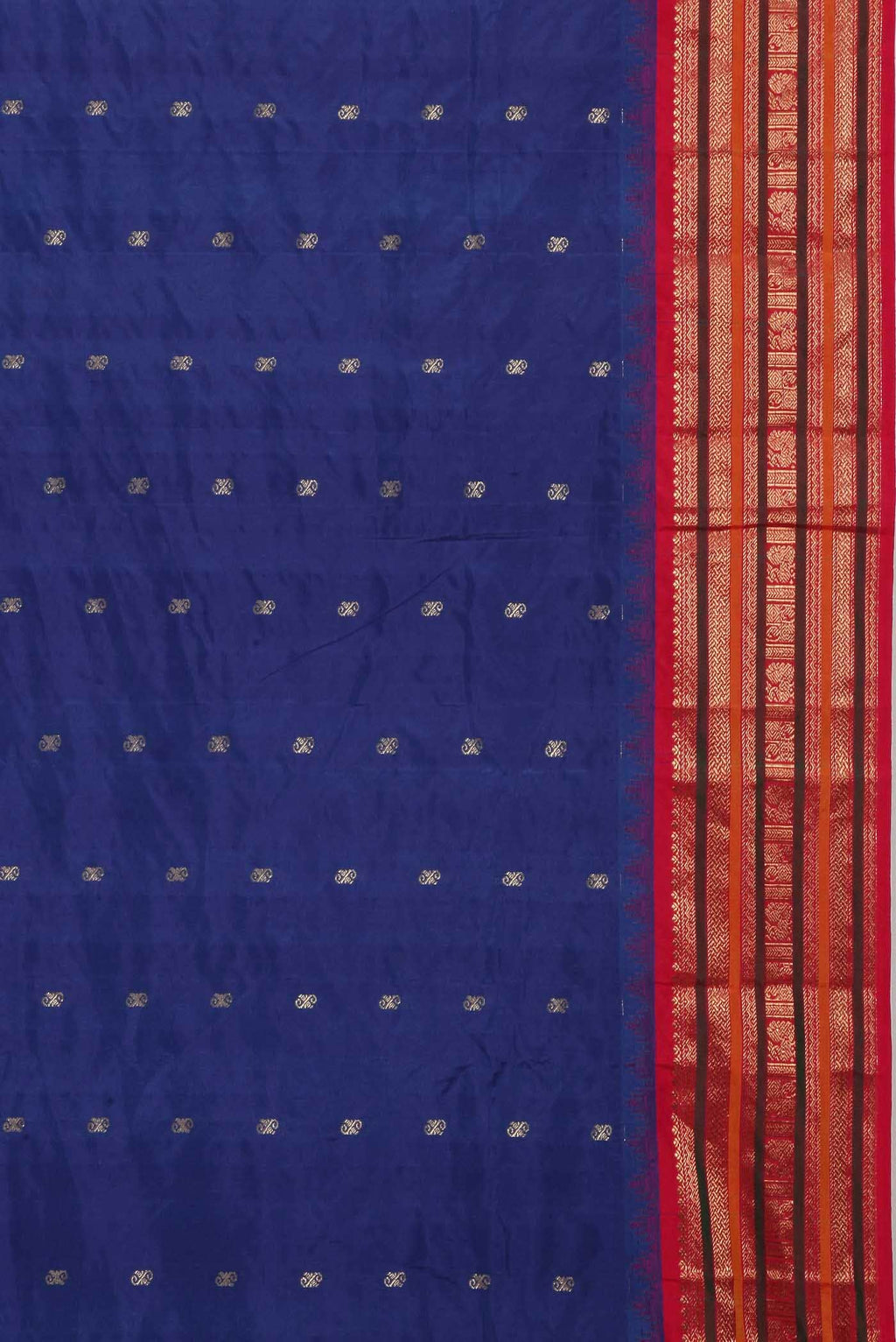 Blue Kanchipuram Silk Saree