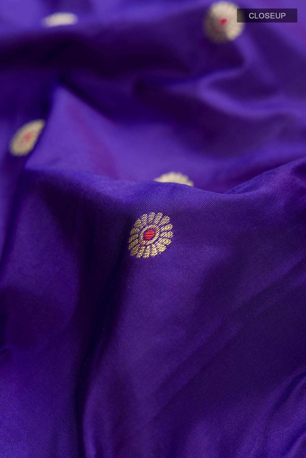 Blue Blended Bangalore Silk Saree