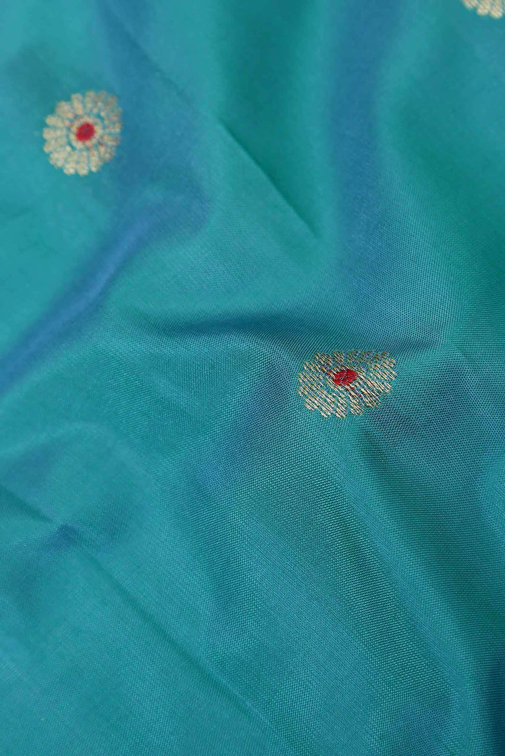 Blue Kanchipuram Silk Saree