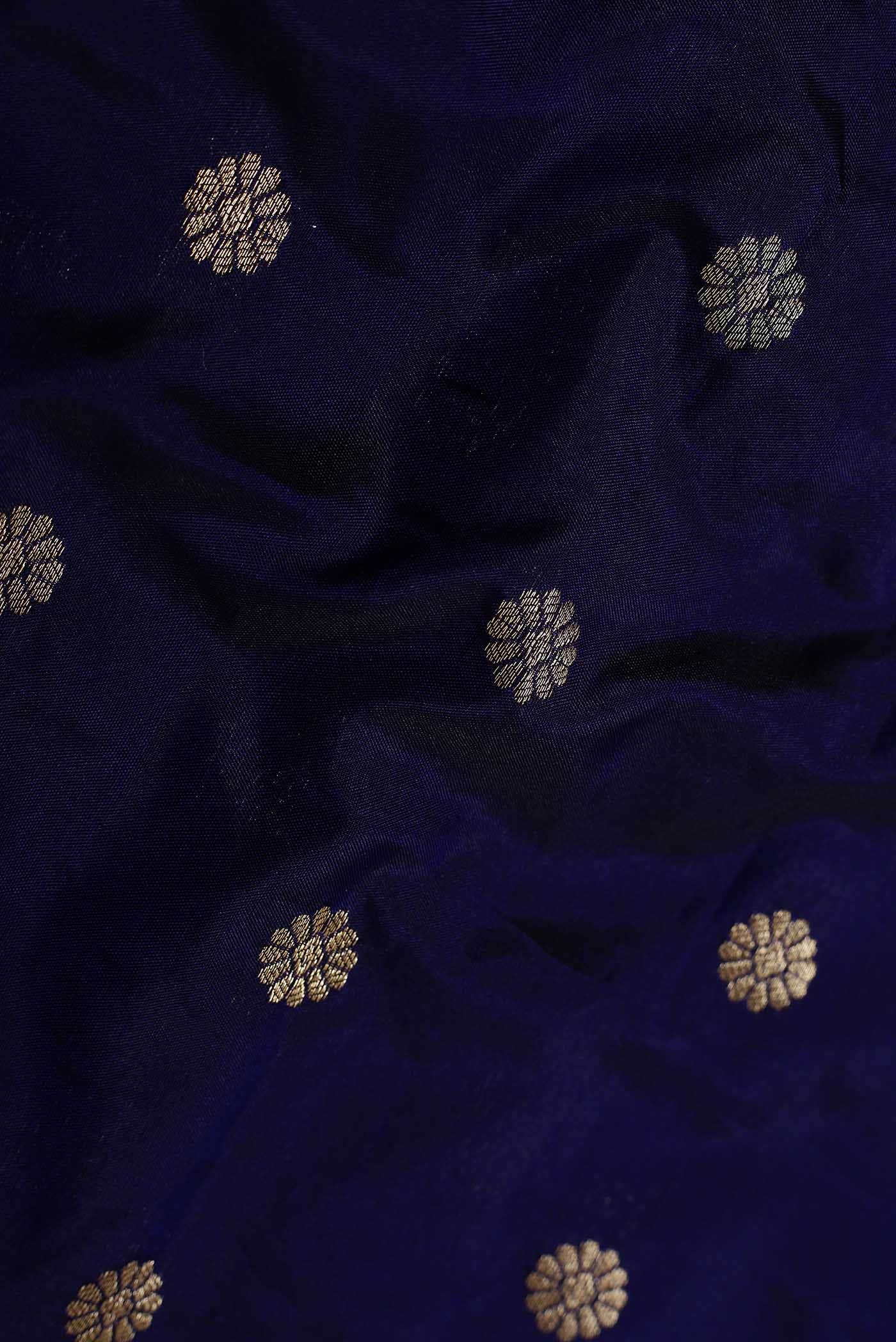 Blue Bangalore Silk Saree