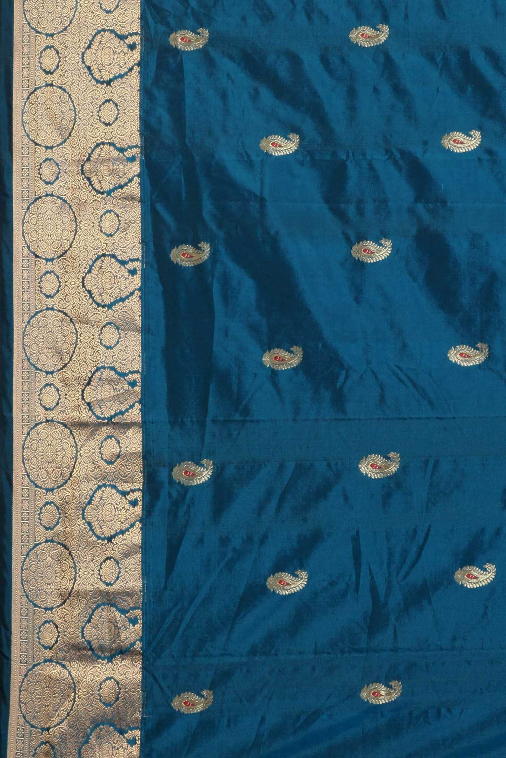 Blue Bangalore Silk Saree