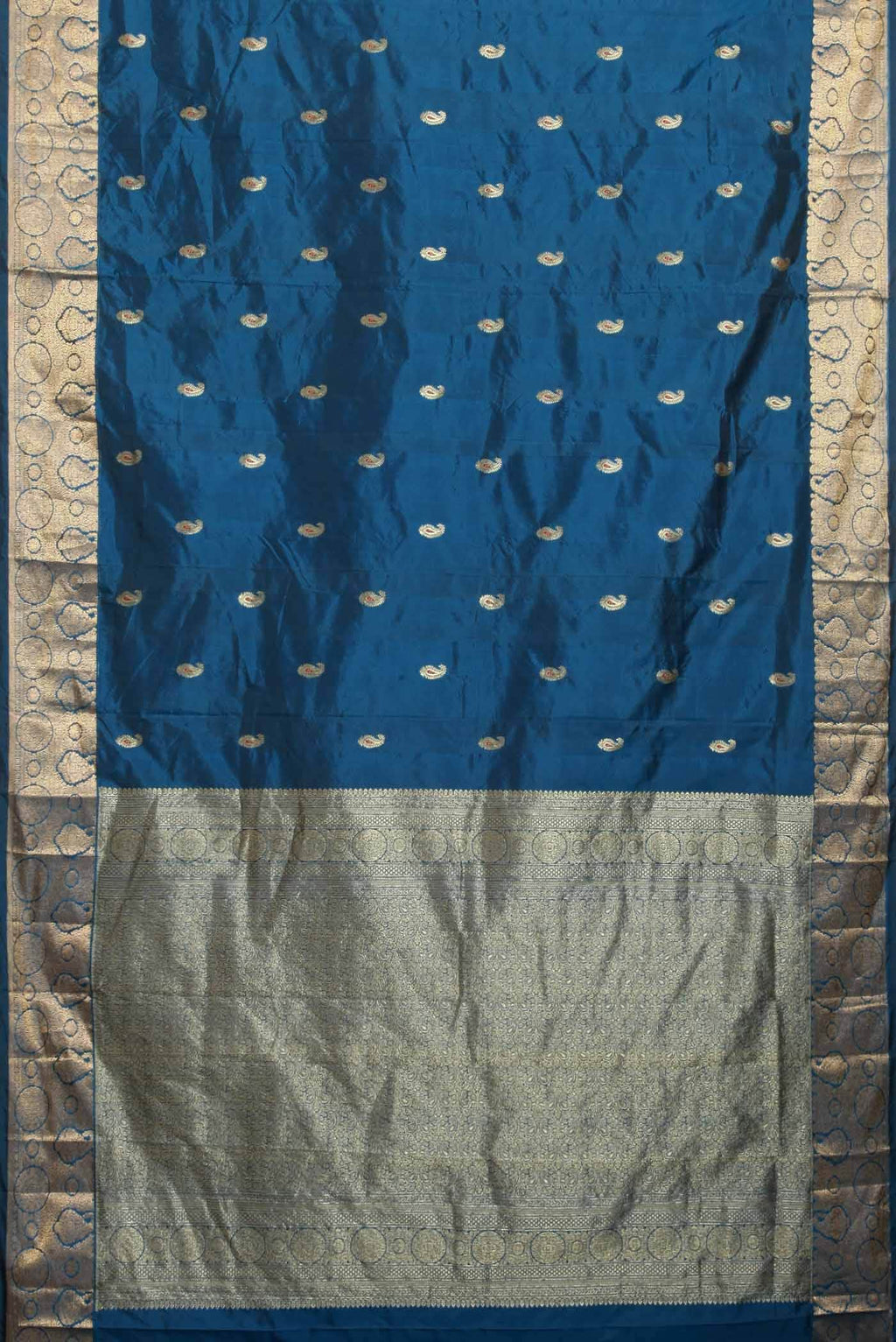 Blue Bangalore Silk Saree