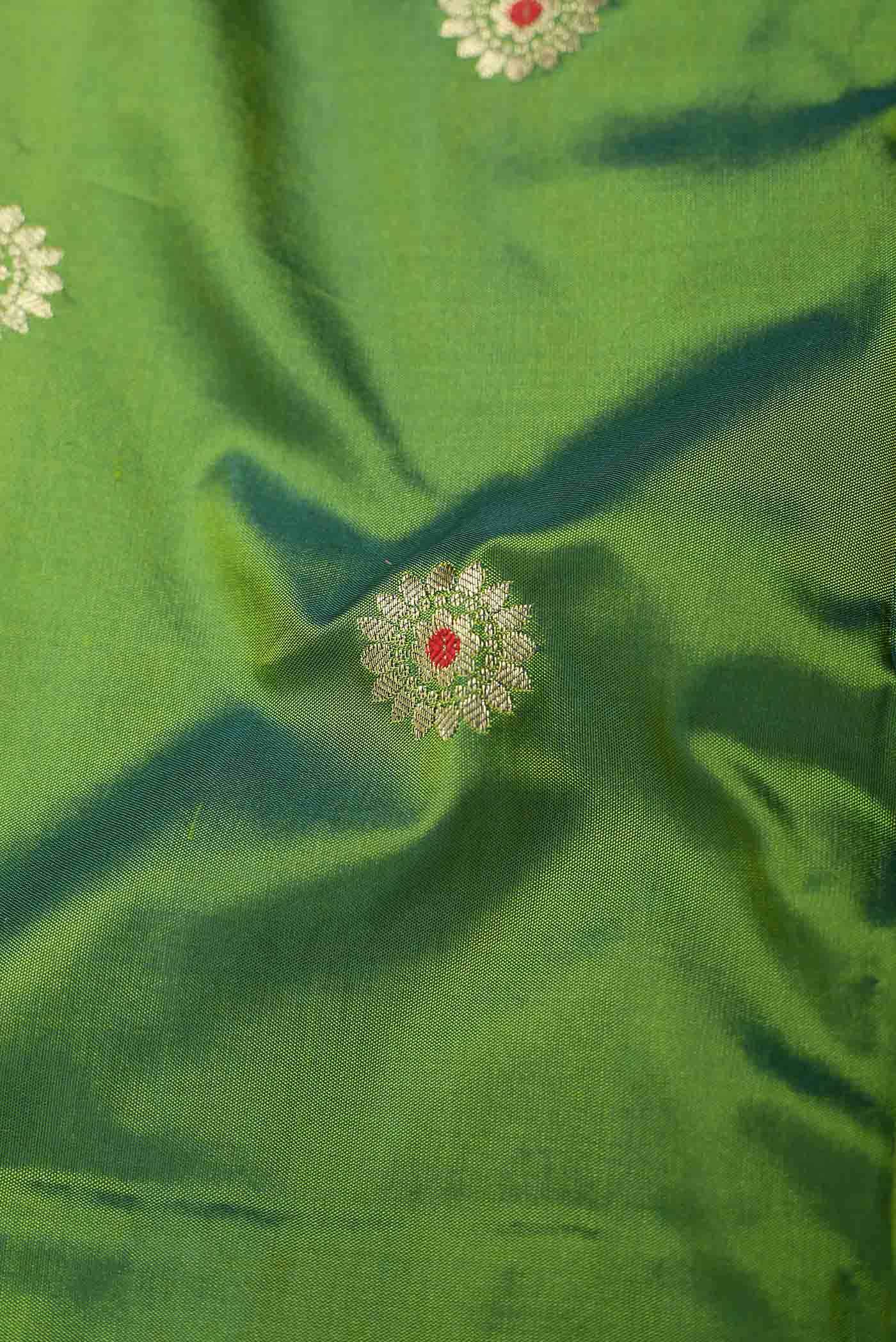 Green Bangalore Silk Saree