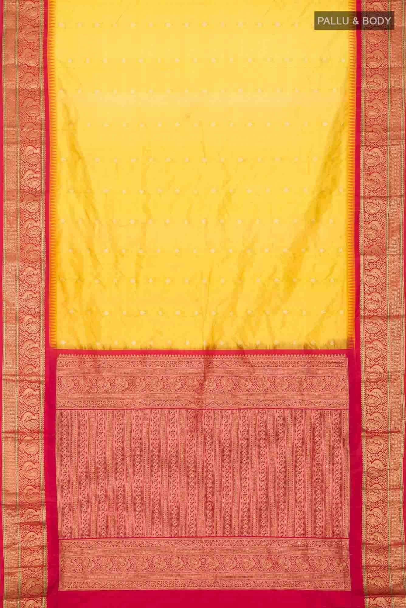 Green Blended Bangalore Silk Saree