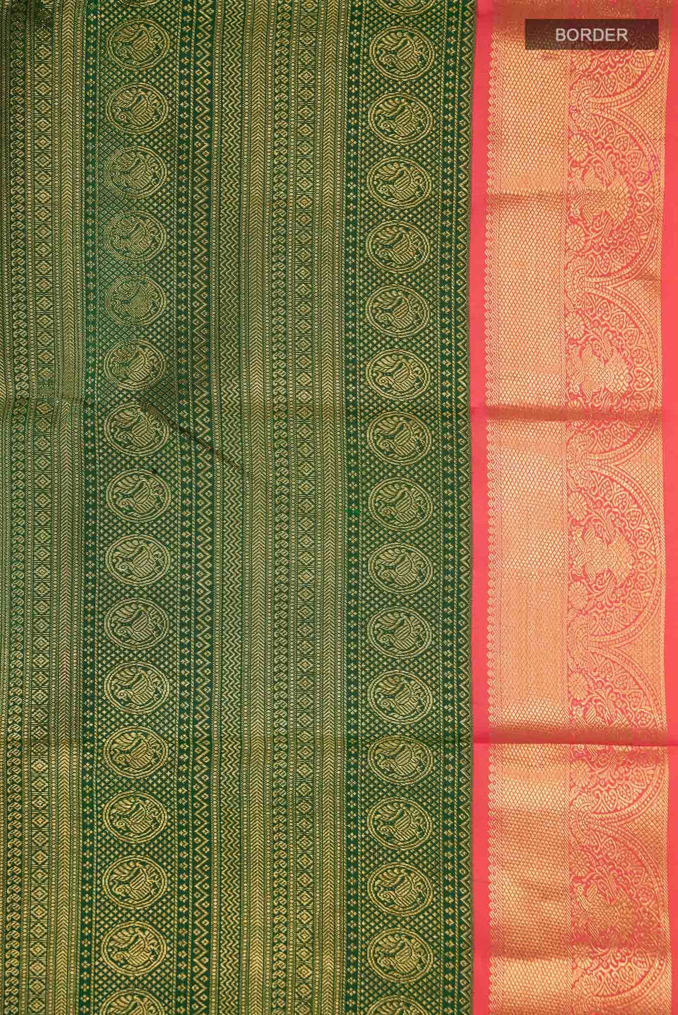 Green Kanchipuram Silk Saree