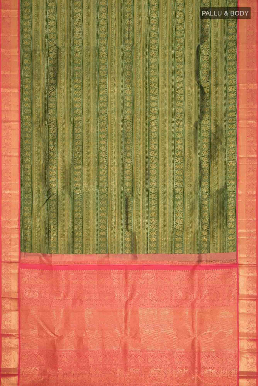 Green Kanchipuram Silk Saree