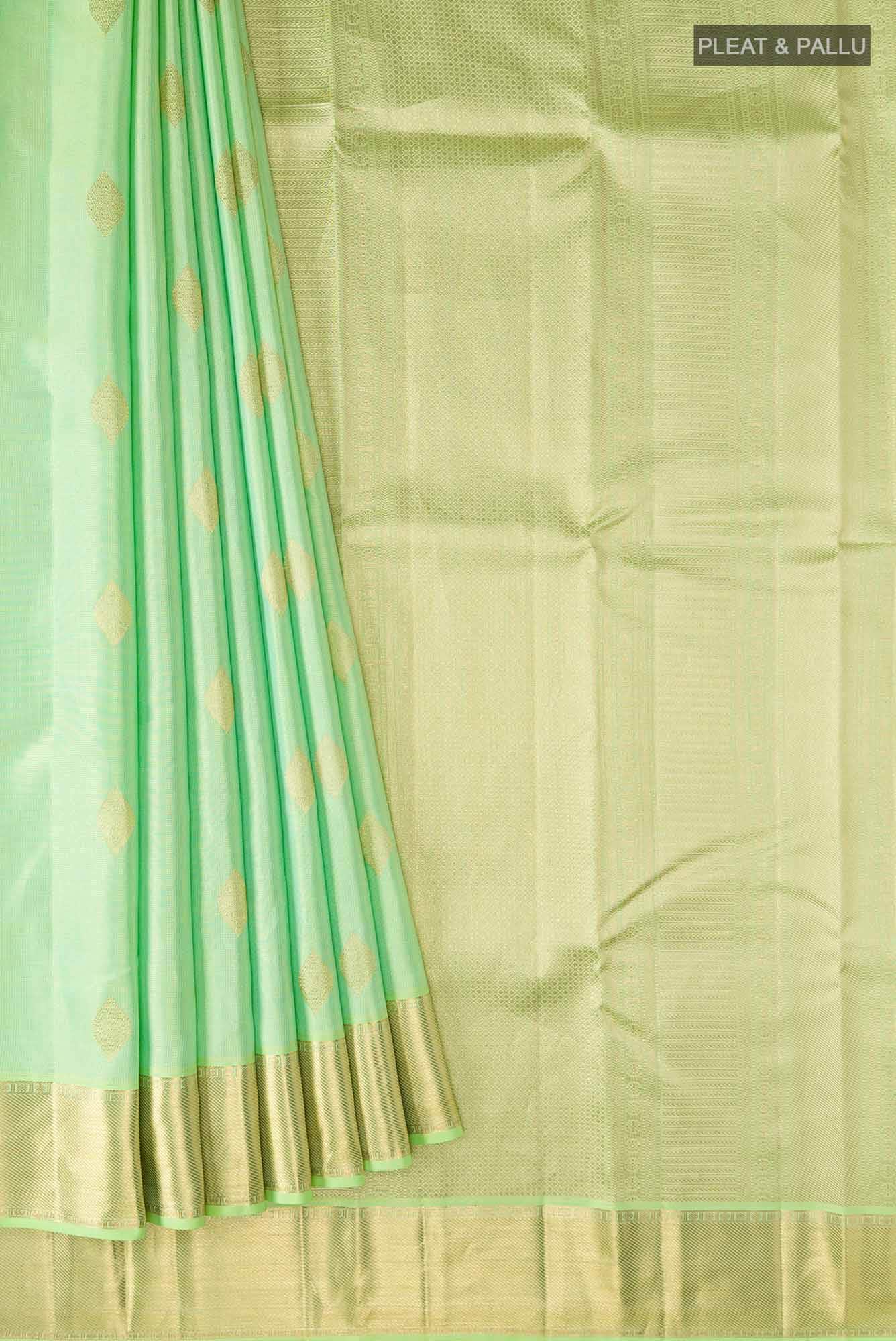 Green Kanchipuram Silk Saree