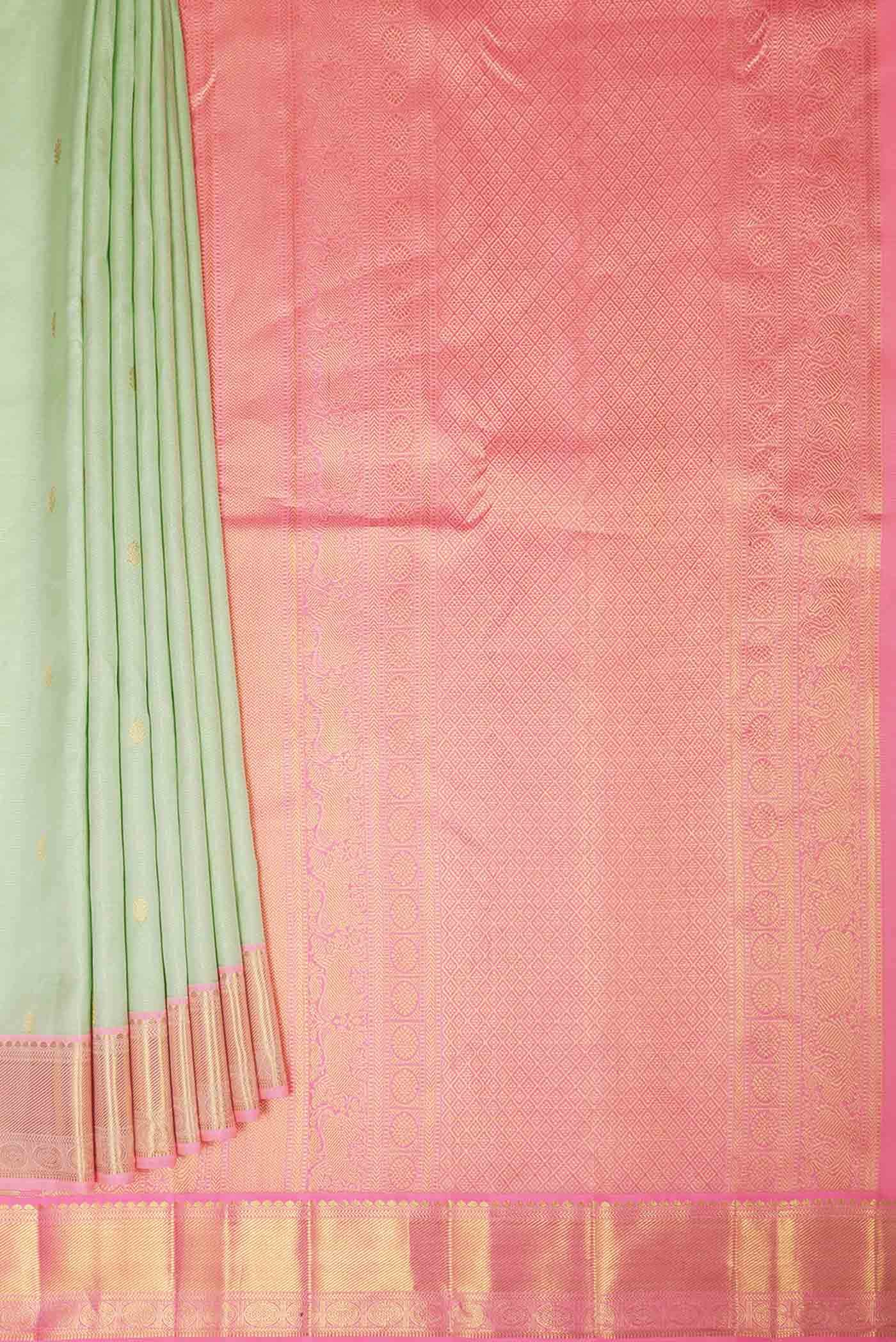 Green Kanchipuram Silk Saree