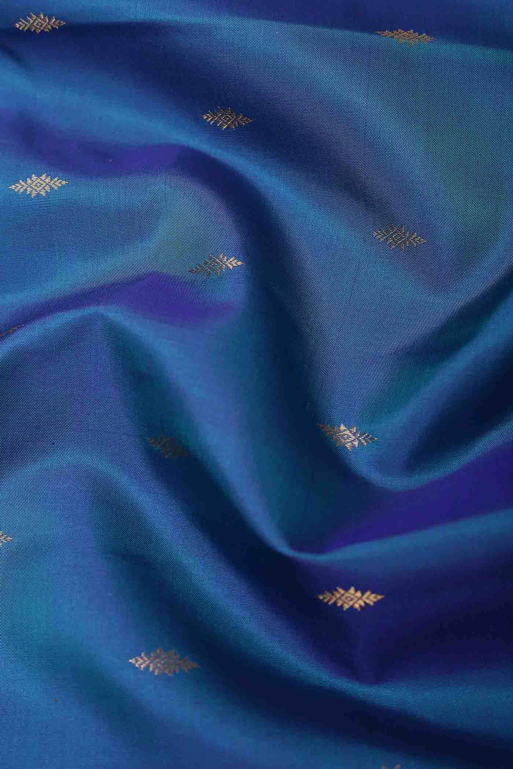 Blue Kanchipuram Silk Saree