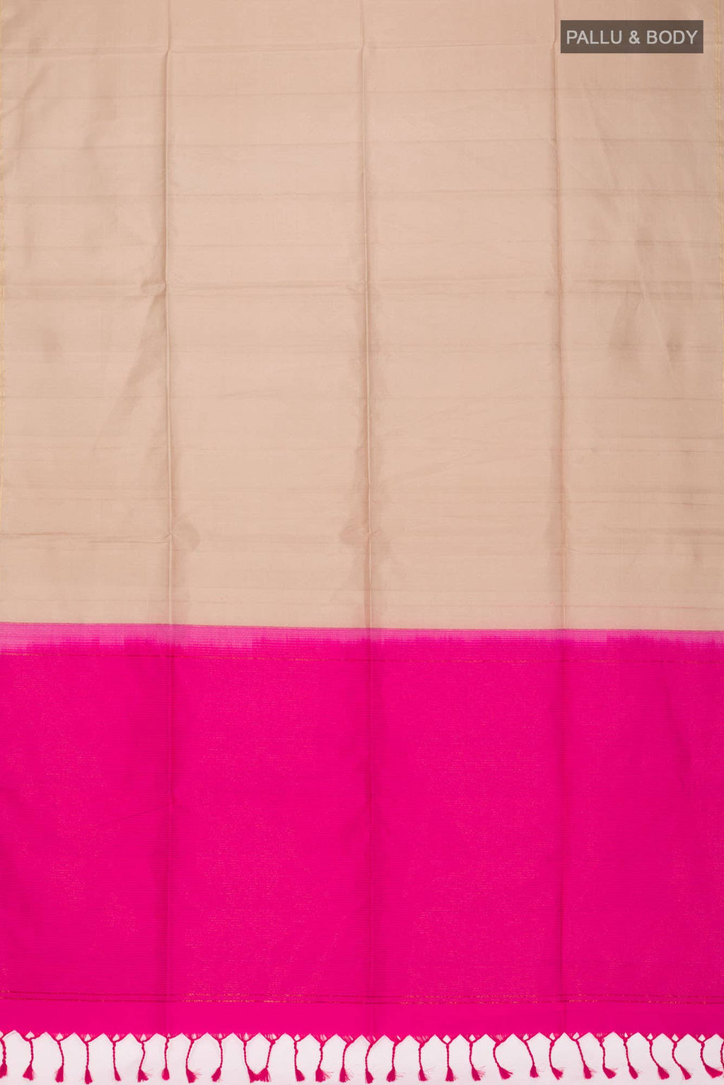 Beige Soft Silk Saree