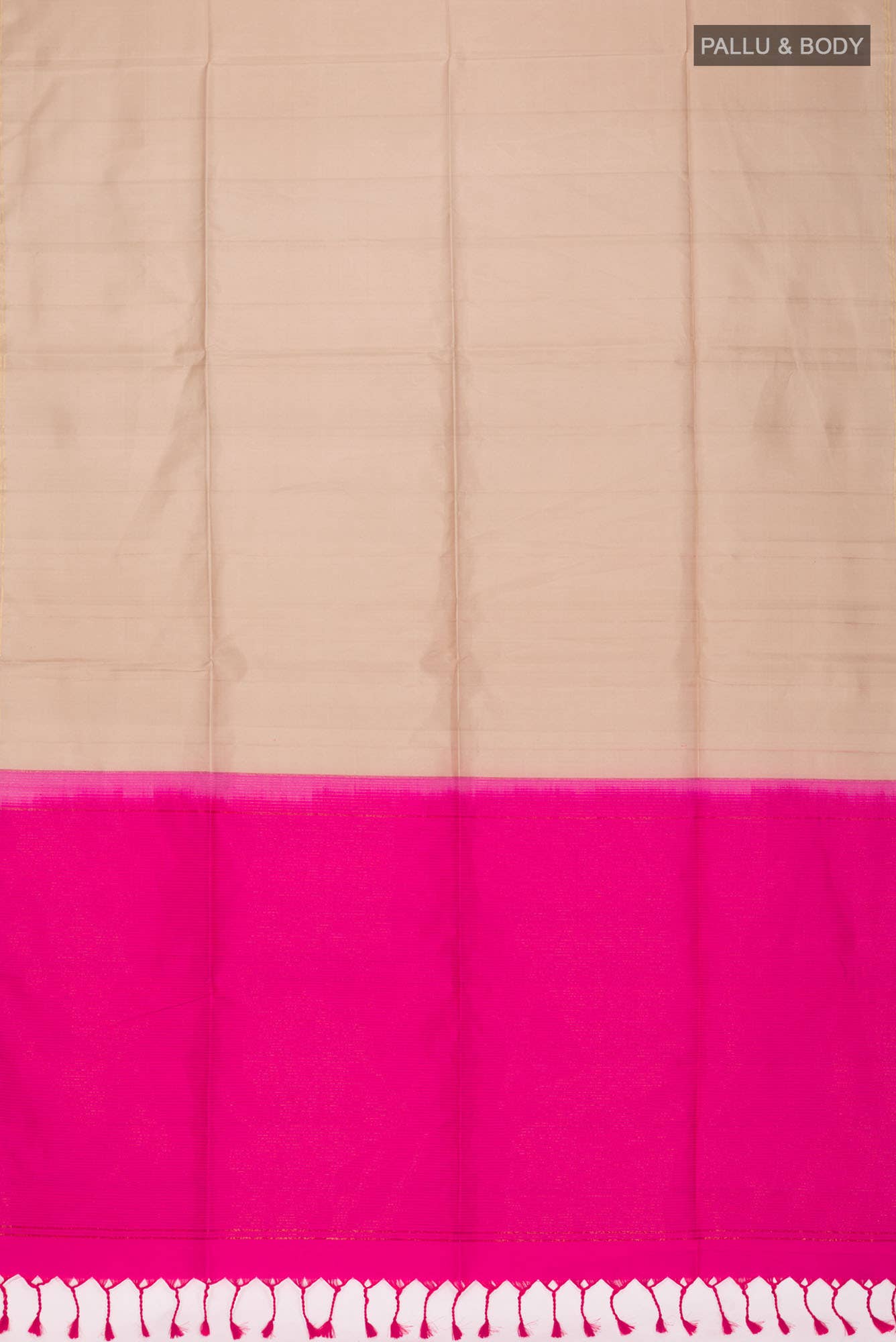 Beige Soft Silk Saree