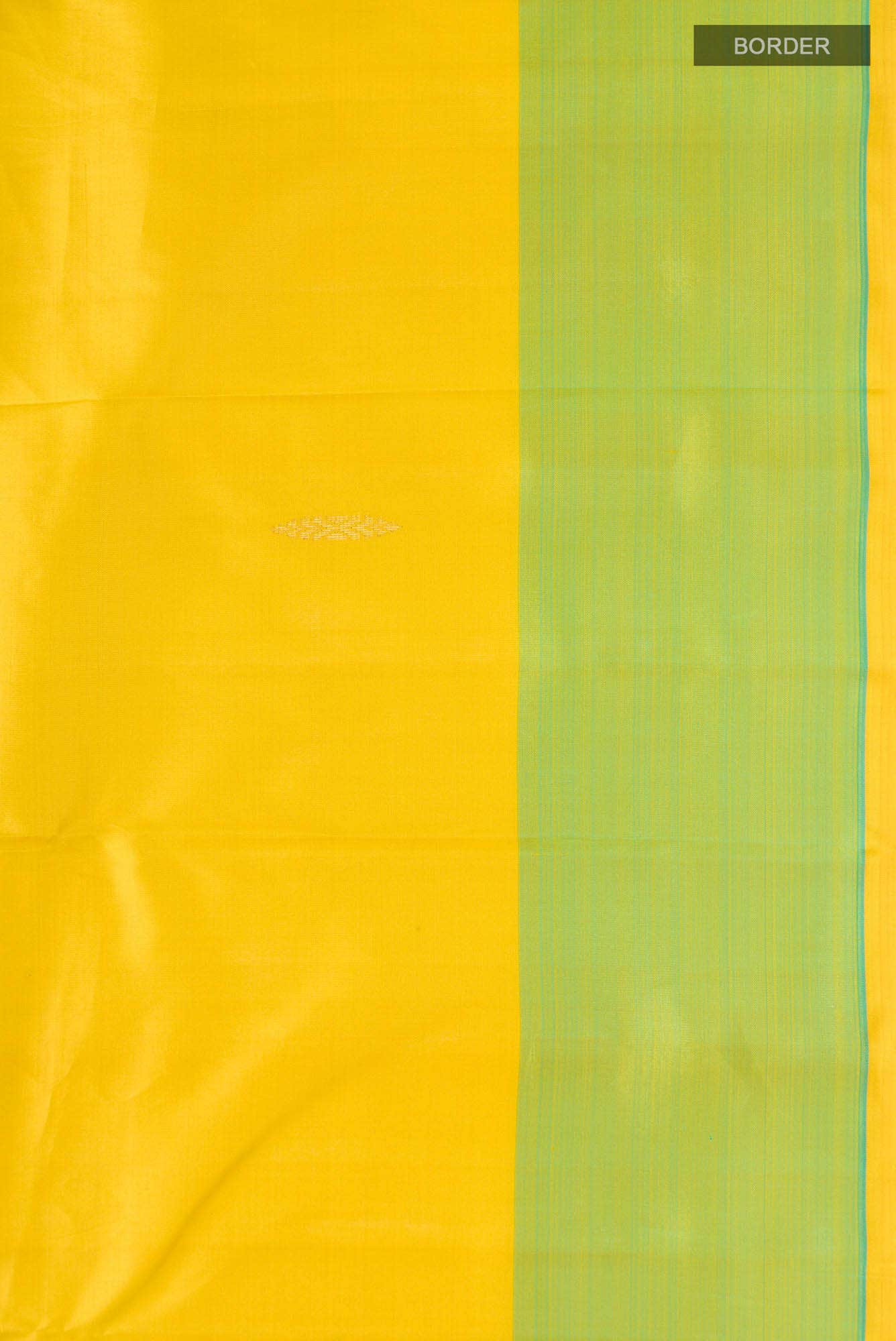 Yellow Kanchipuram Silk Saree