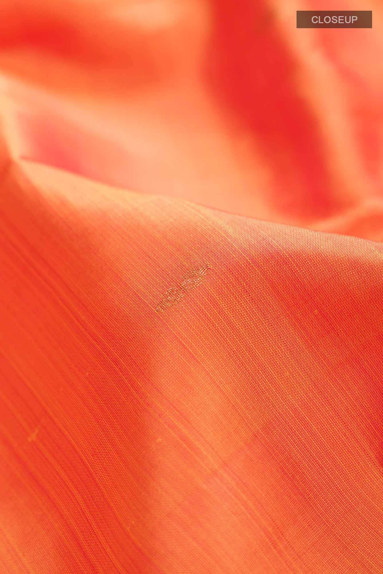 Yellow Kanchipuram Silk Saree
