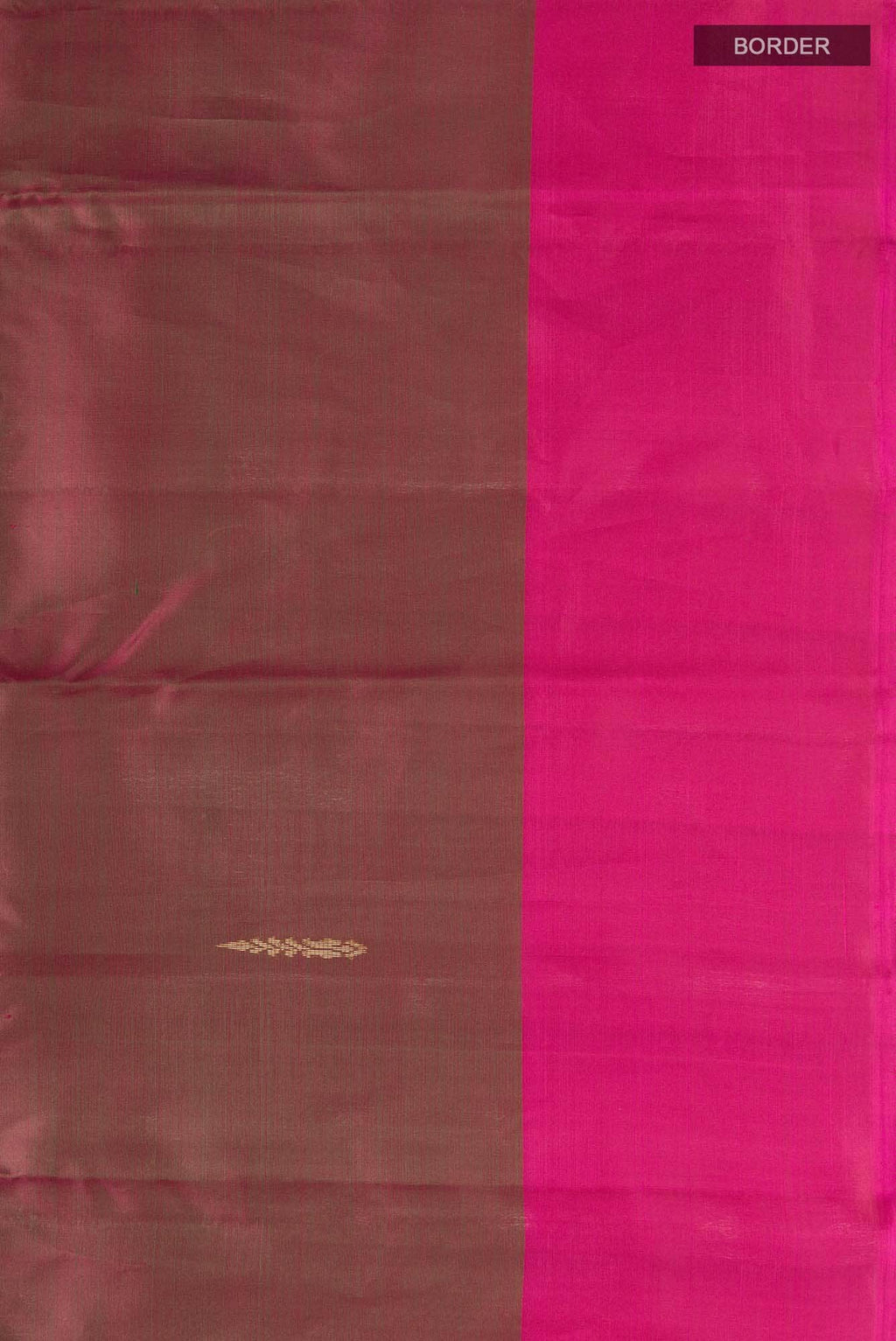 Green with Pink Dual Tone Kanchipuram Silk Saree