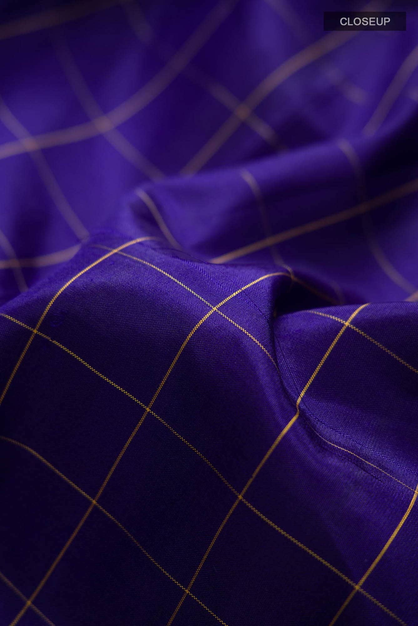Blue Kanchipuram Silk Saree