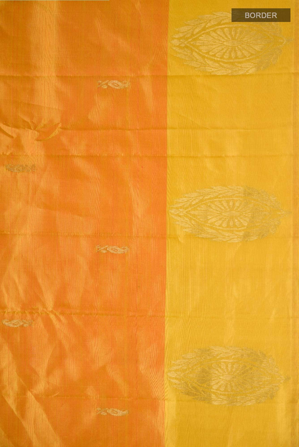 Yellow Kanchipuram Silk Saree