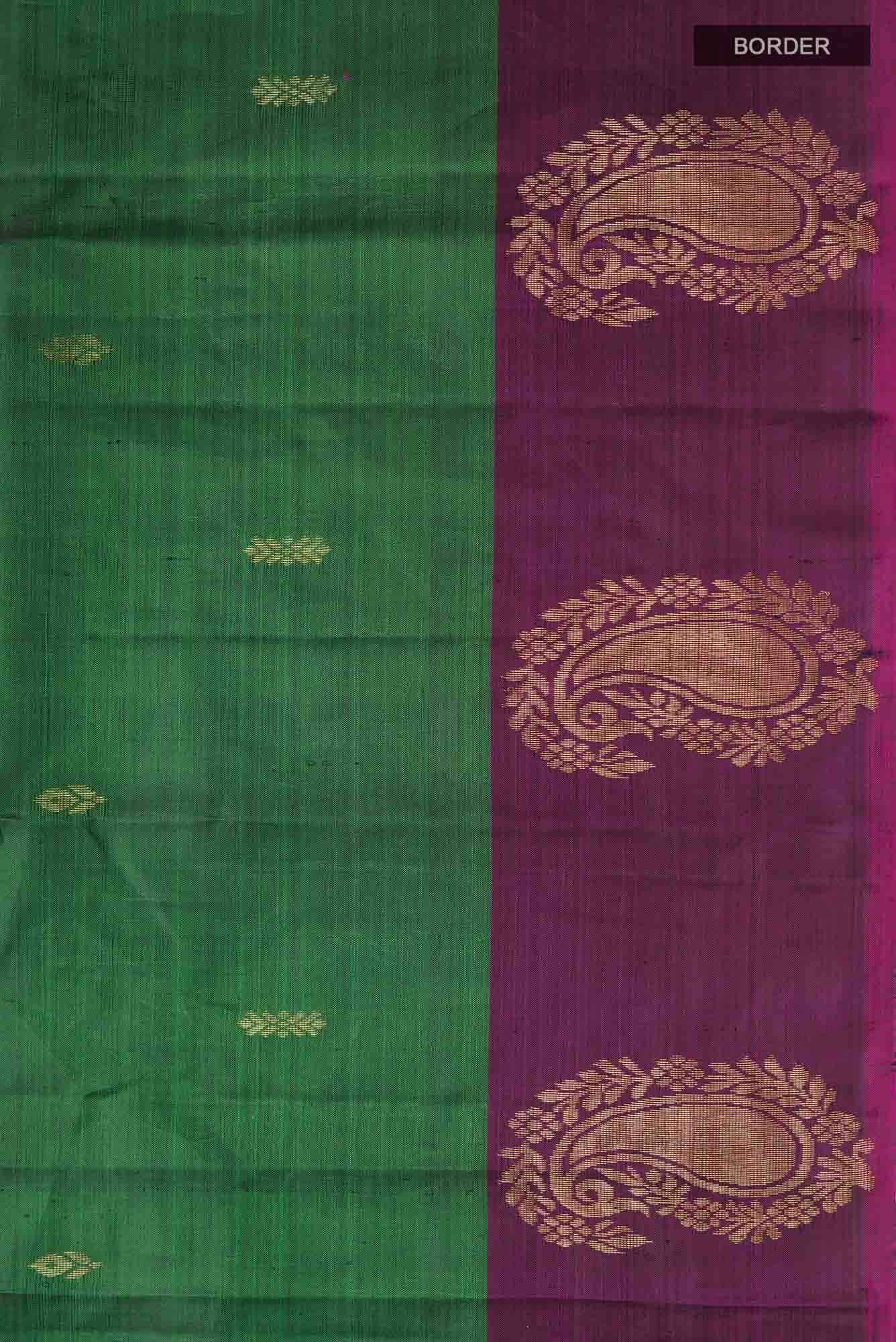 Green Kanchipuram Silk Saree