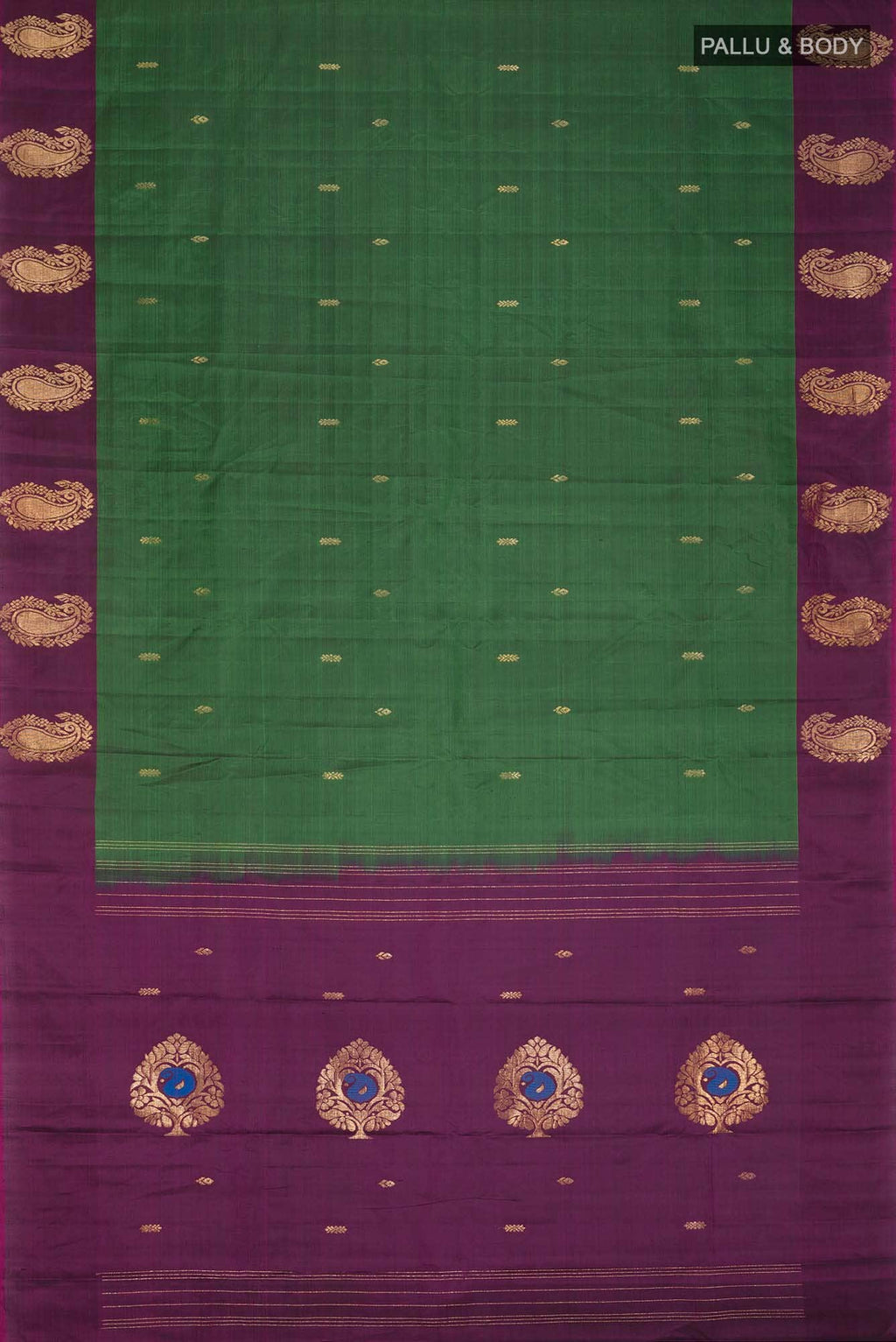 Green Kanchipuram Silk Saree