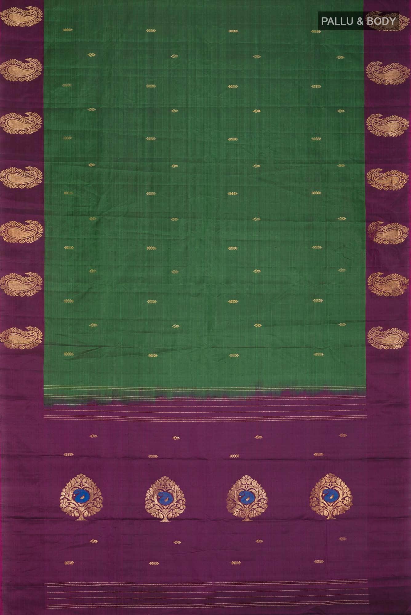 Green Kanchipuram Silk Saree