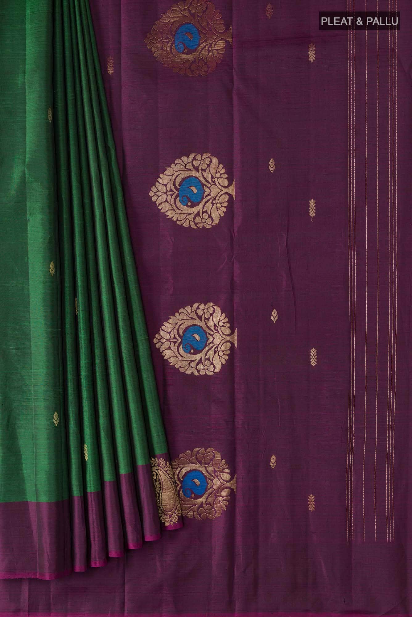 Green Kanchipuram Silk Saree