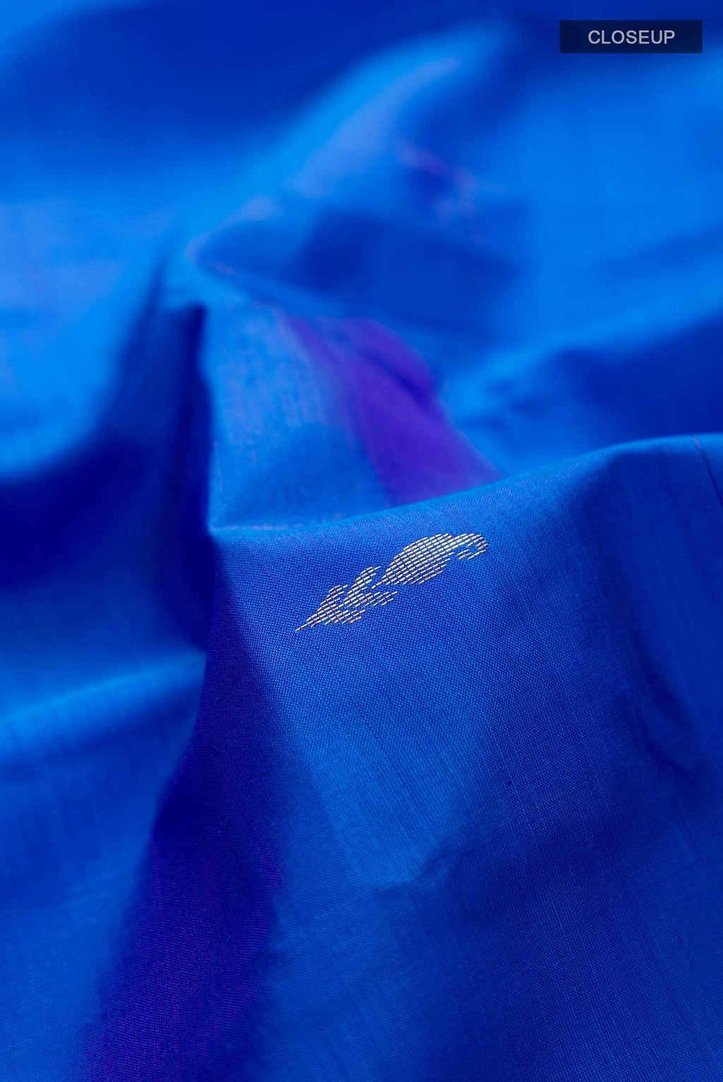 Blue Kanchipuram Silk Saree