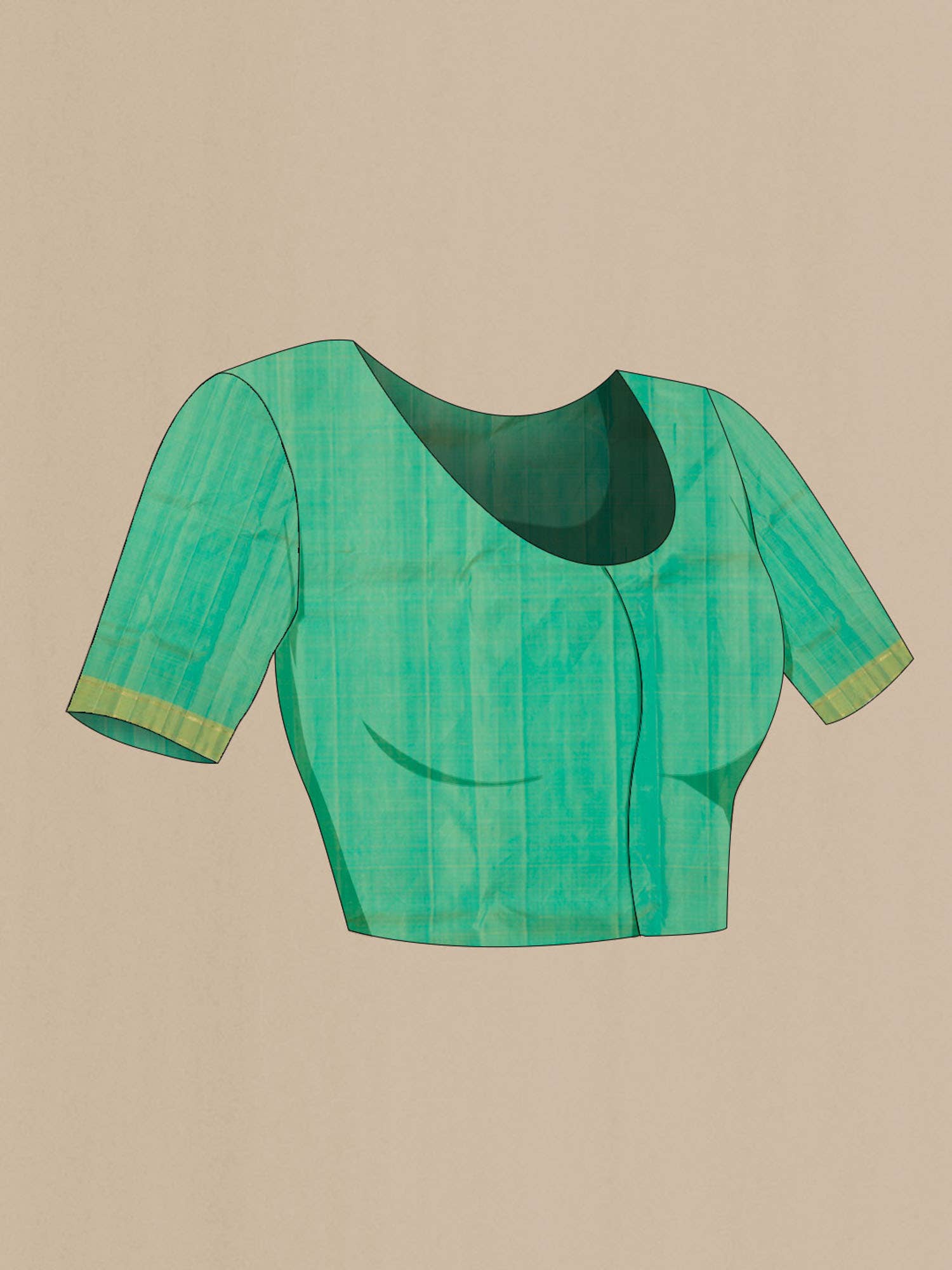 Green Kanchipuram Silk Saree