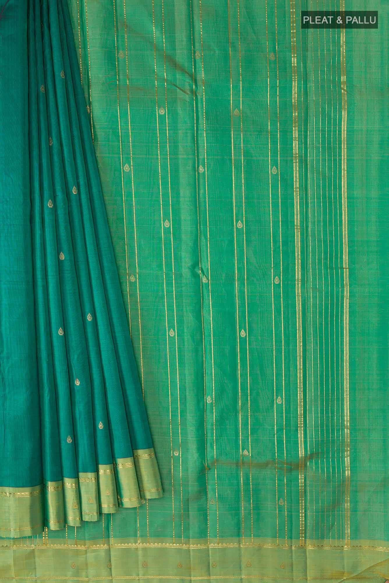 Green Kanchipuram Silk Saree