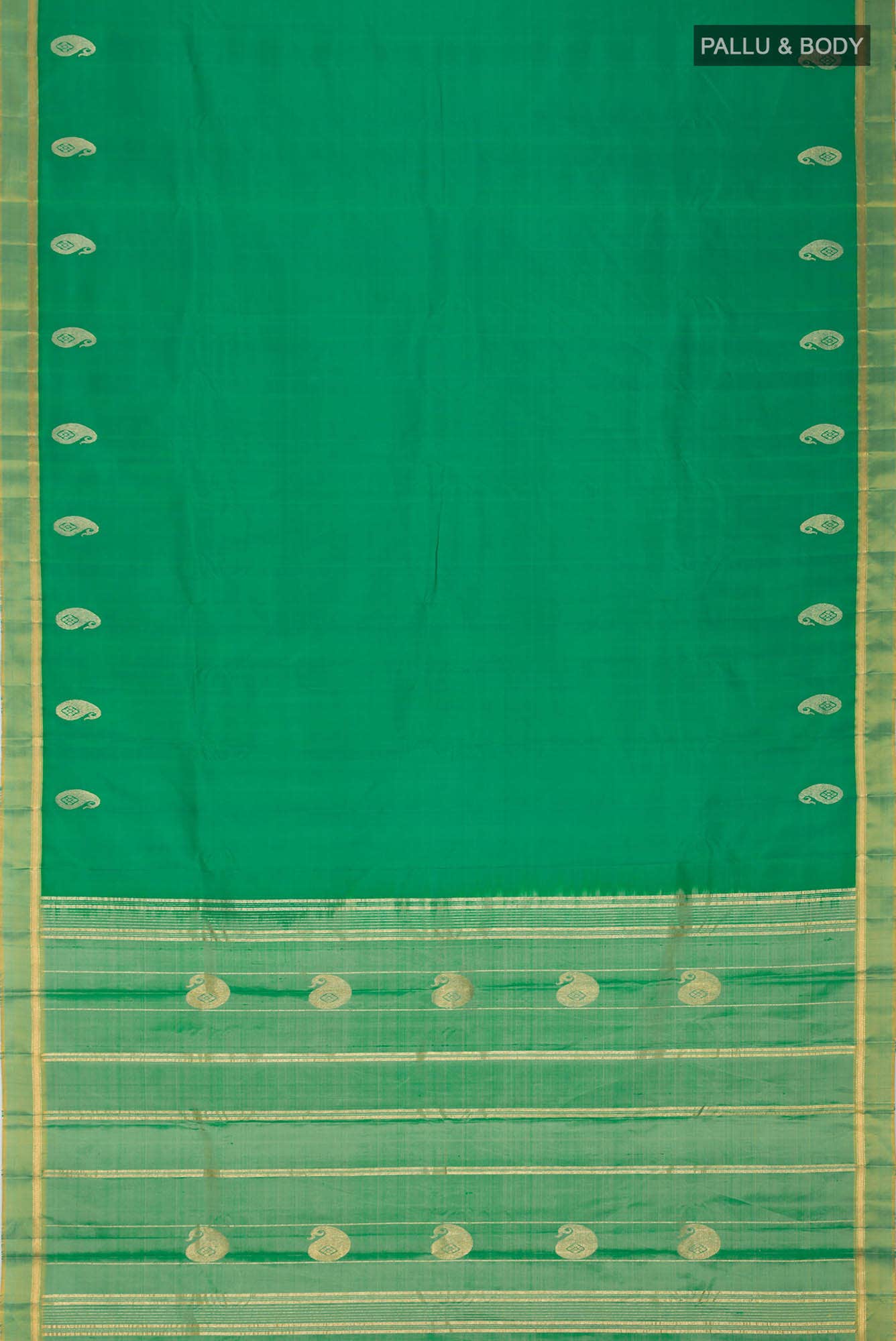 Green Kanchipuram Silk Saree