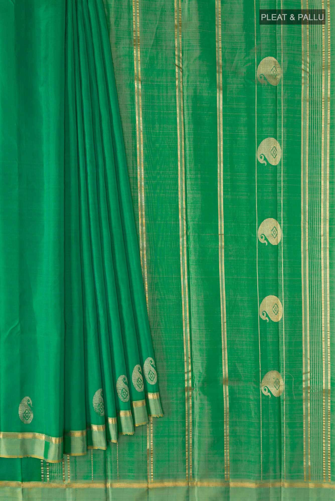 Green Kanchipuram Silk Saree