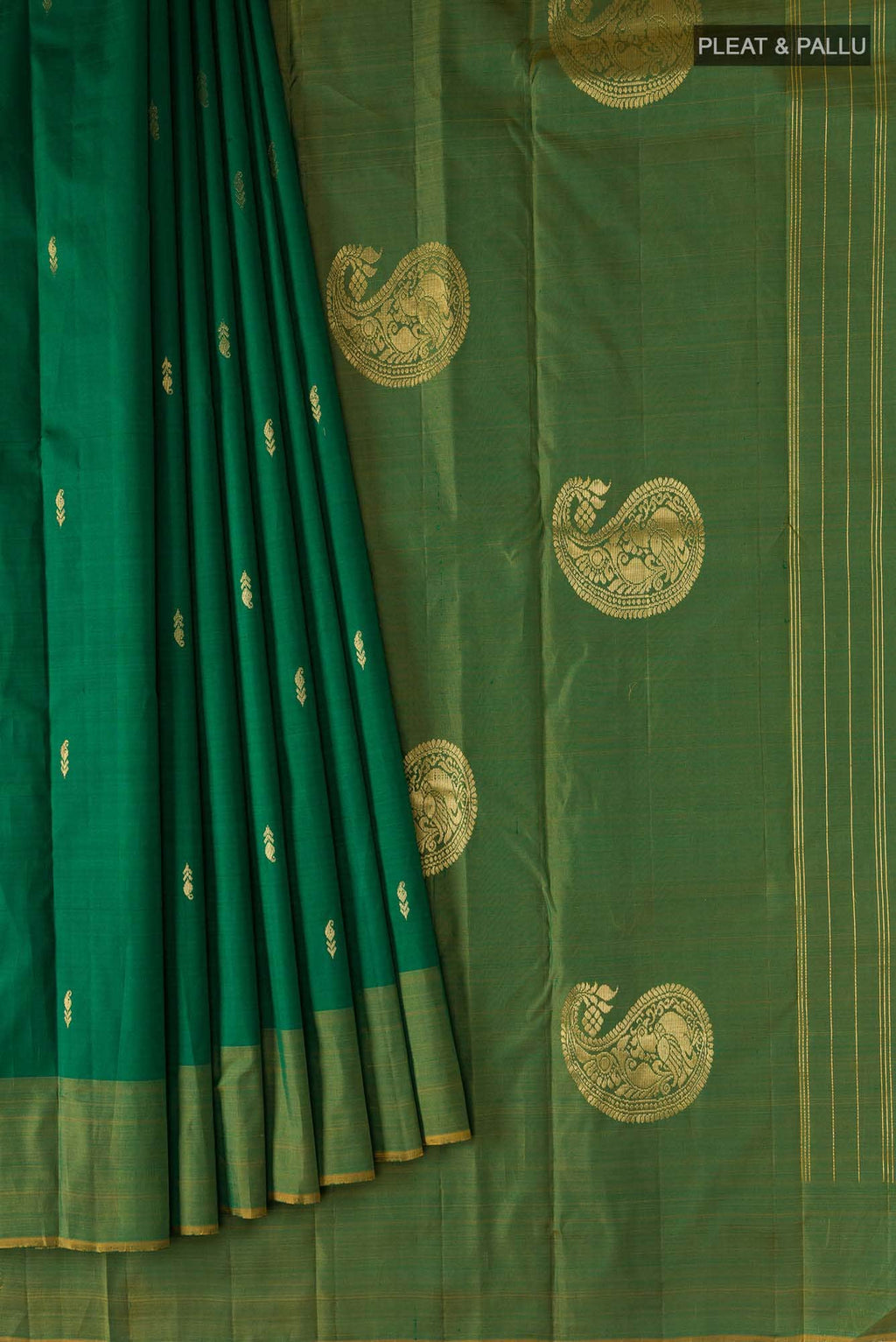 Green Kanchipuram Silk Saree