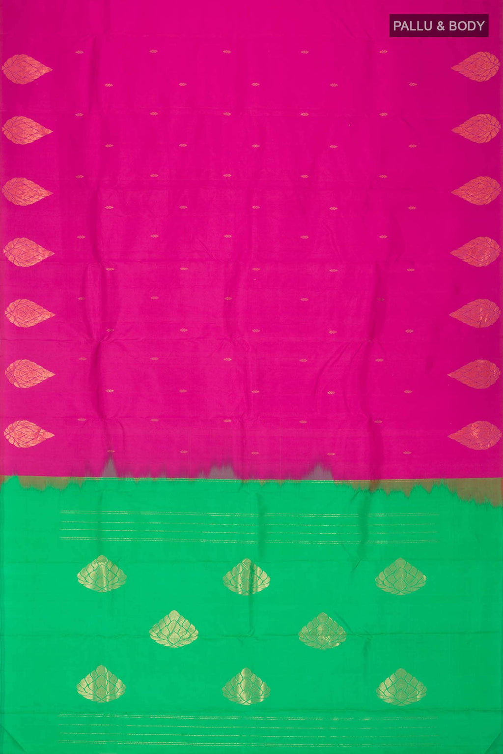 Pink Kanchipuram Silk Saree