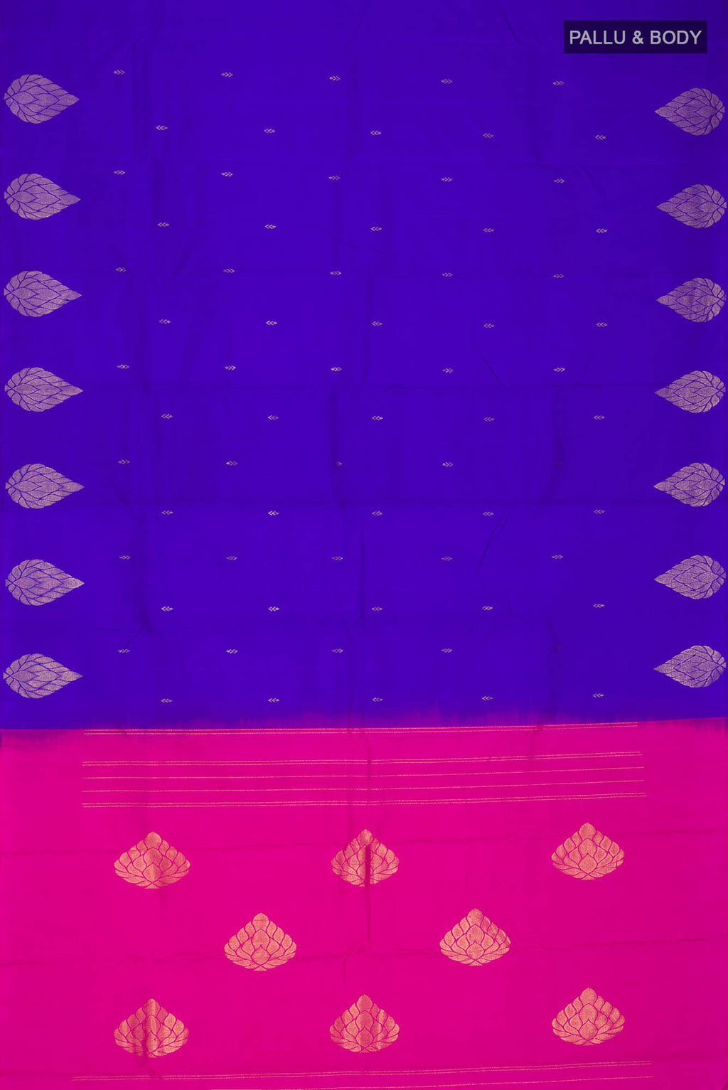 Blue Kanchipuram Silk Saree