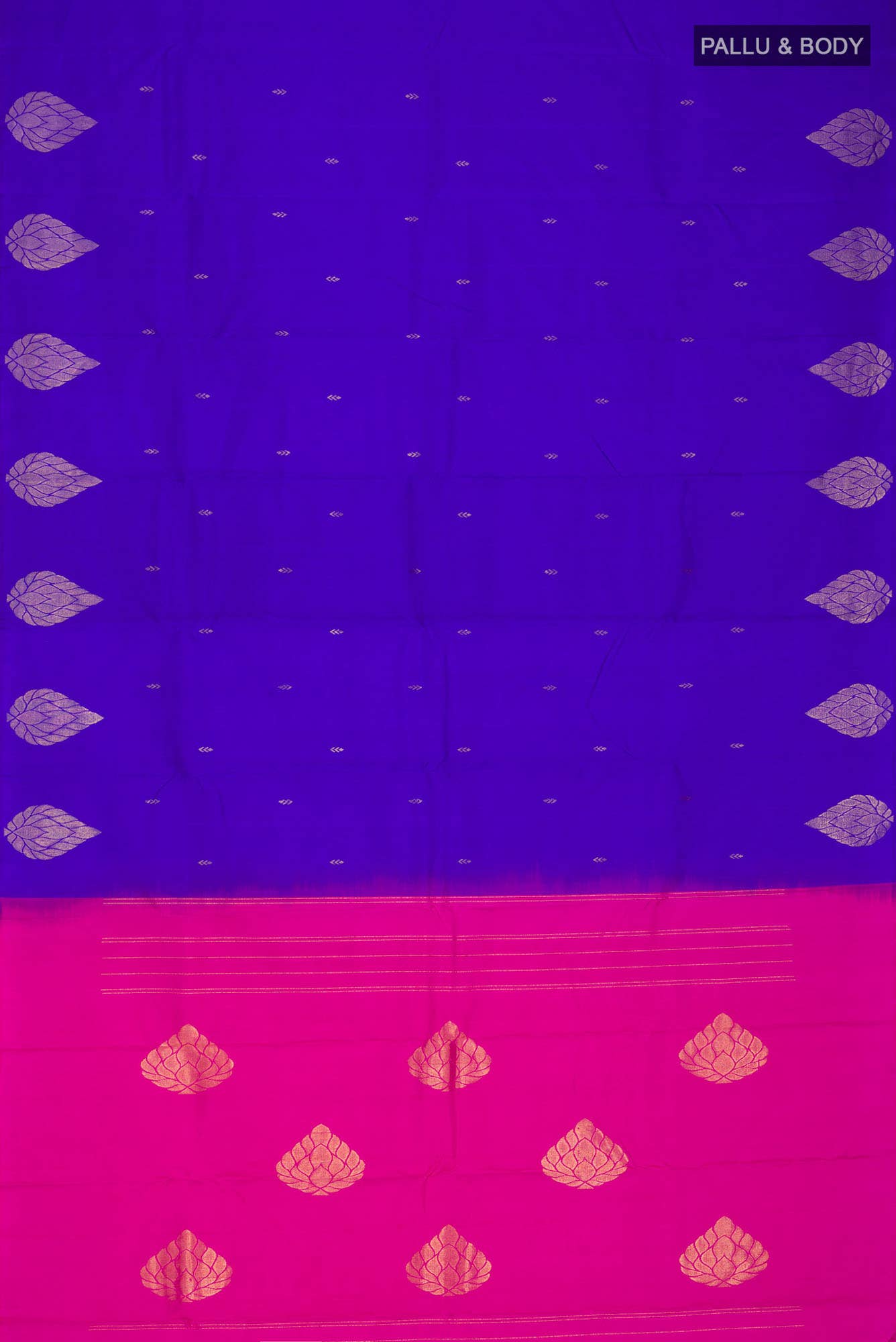 Blue Kanchipuram Silk Saree
