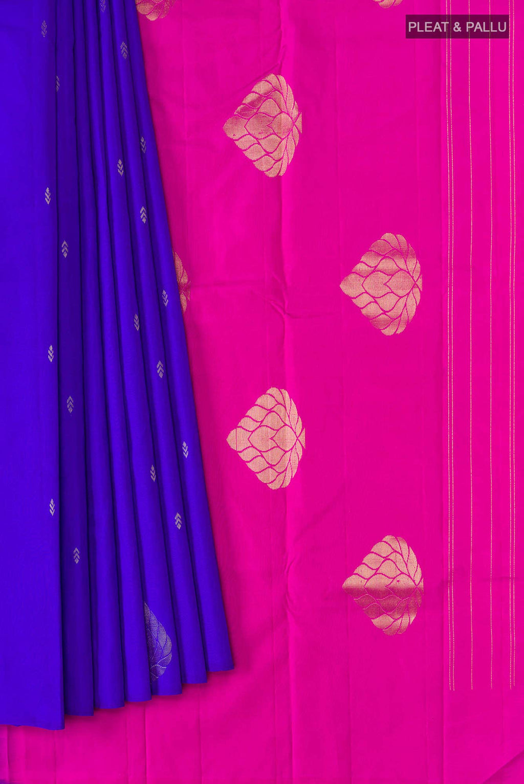 Blue Kanchipuram Silk Saree