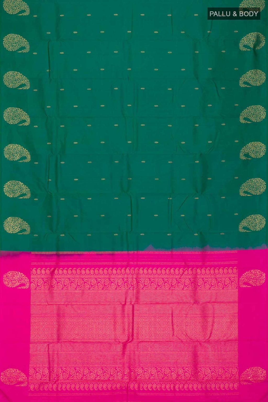 Green Kanchipuram Silk Saree