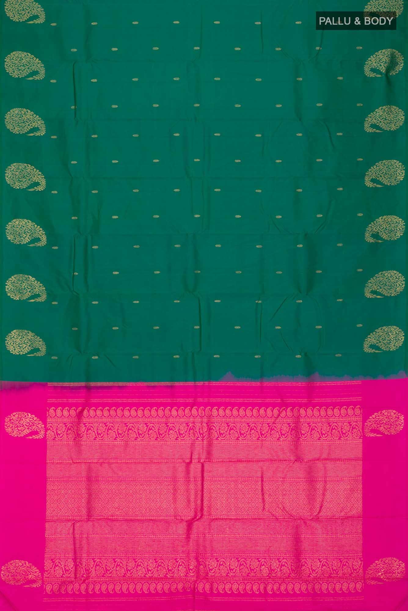 Green Kanchipuram Silk Saree