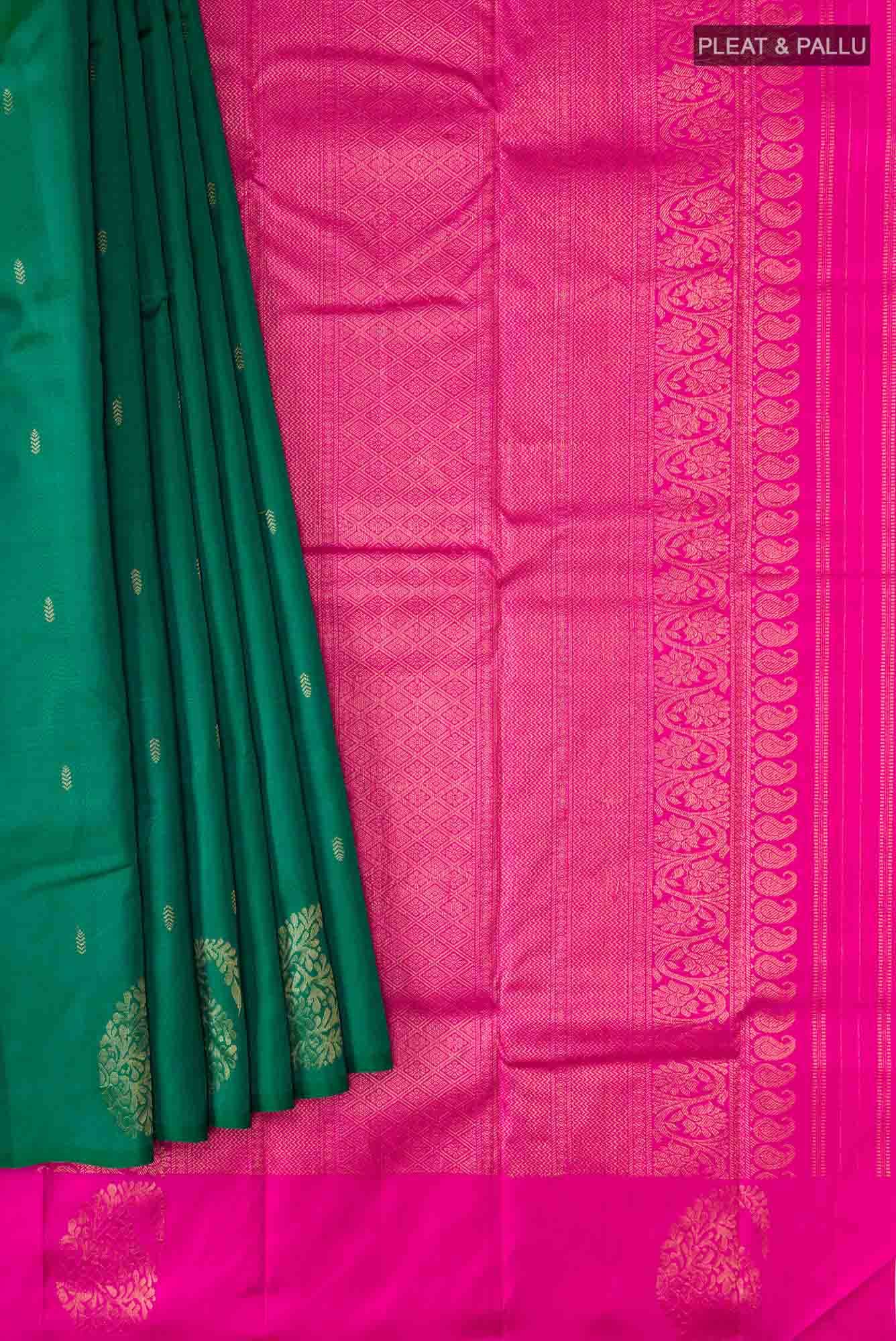 Green Kanchipuram Silk Saree