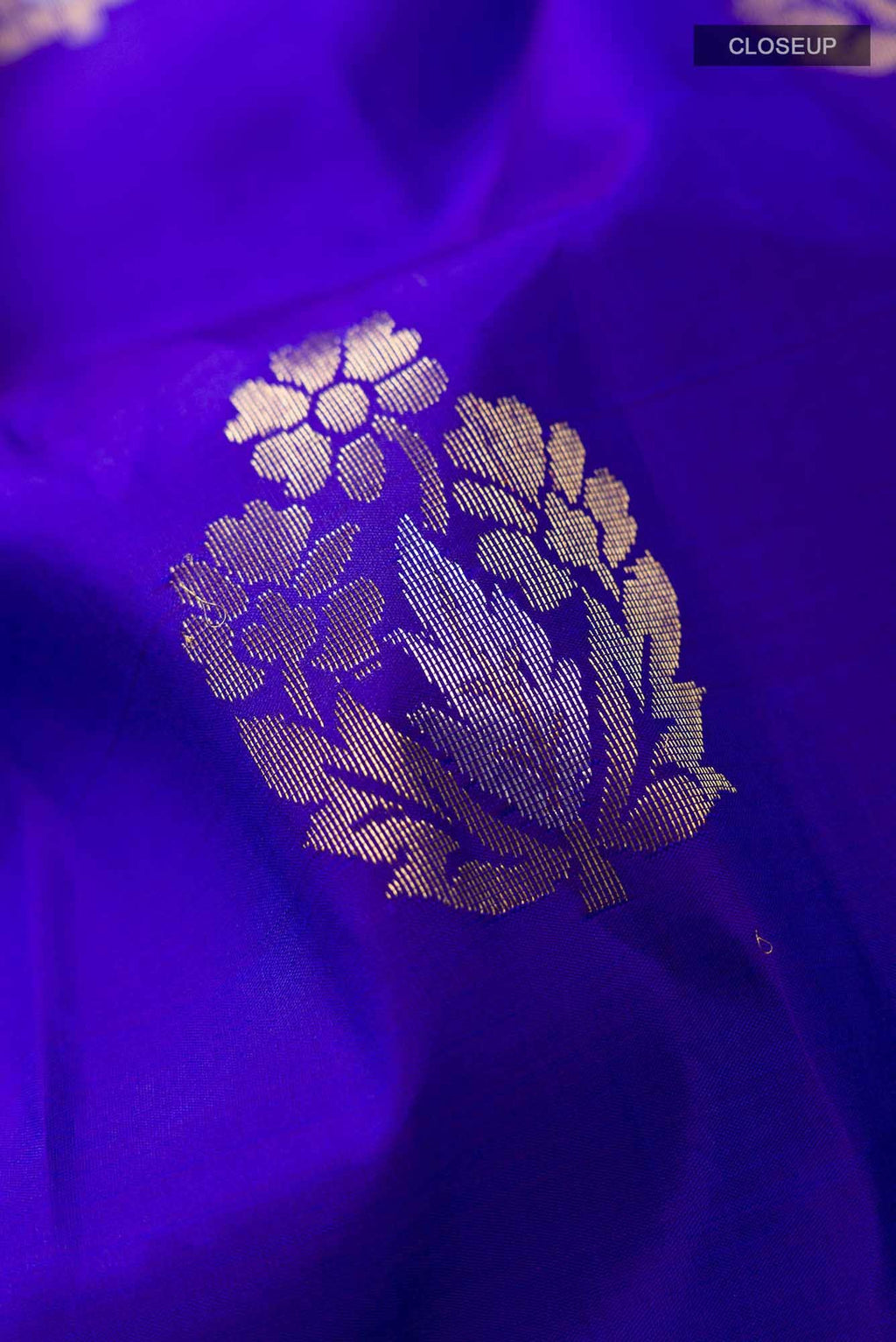 Blue Kanchipuram Silk Saree