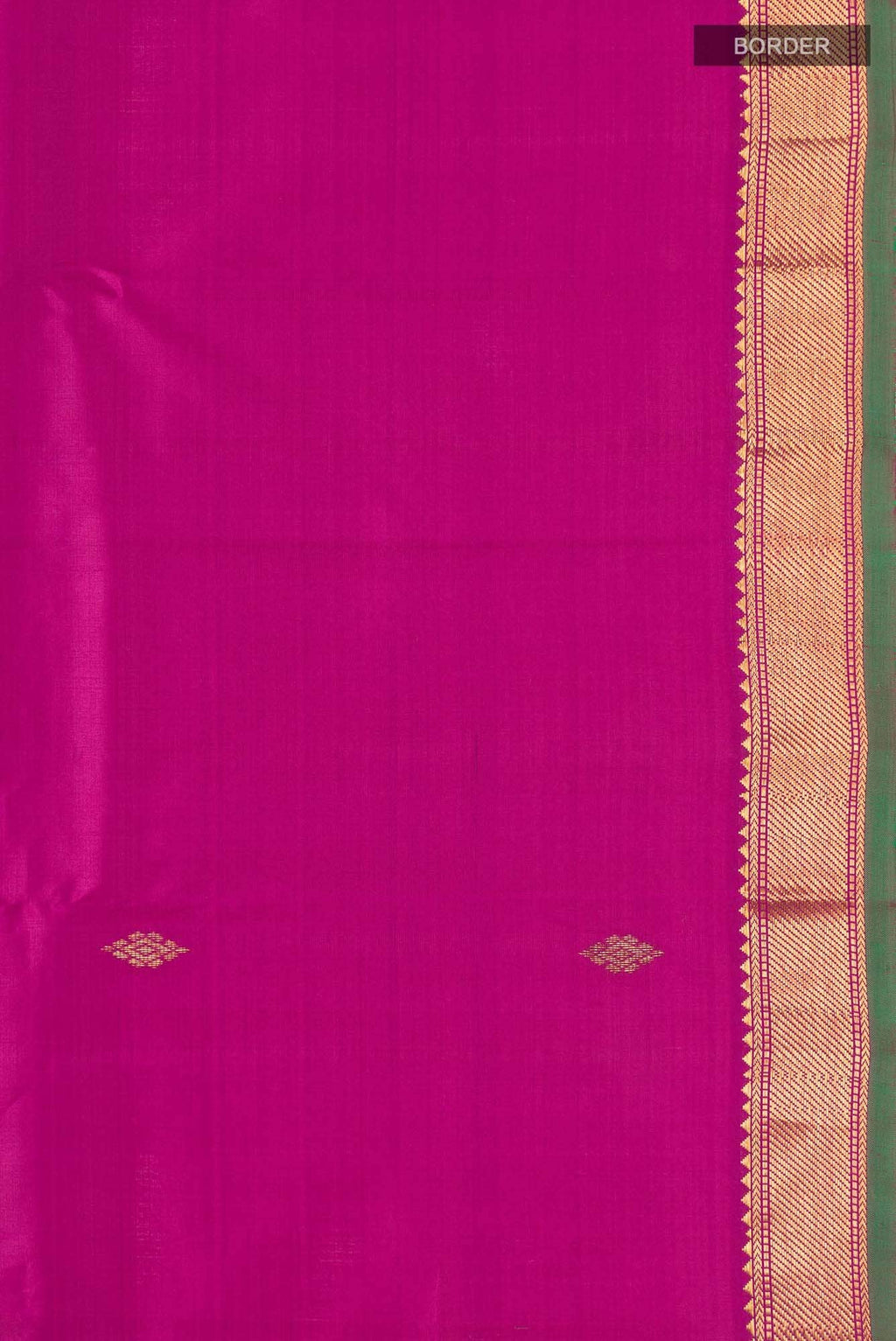 Pink Kanchipuram Silk Saree