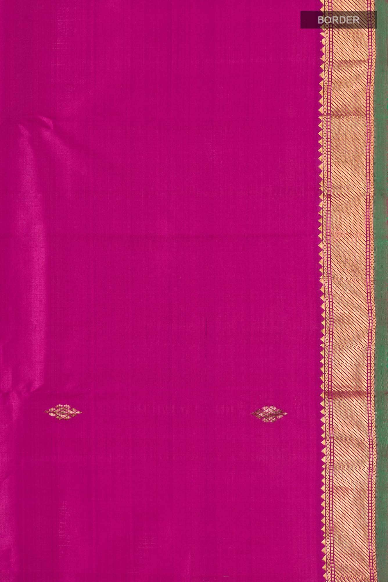 Pink Kanchipuram Silk Saree