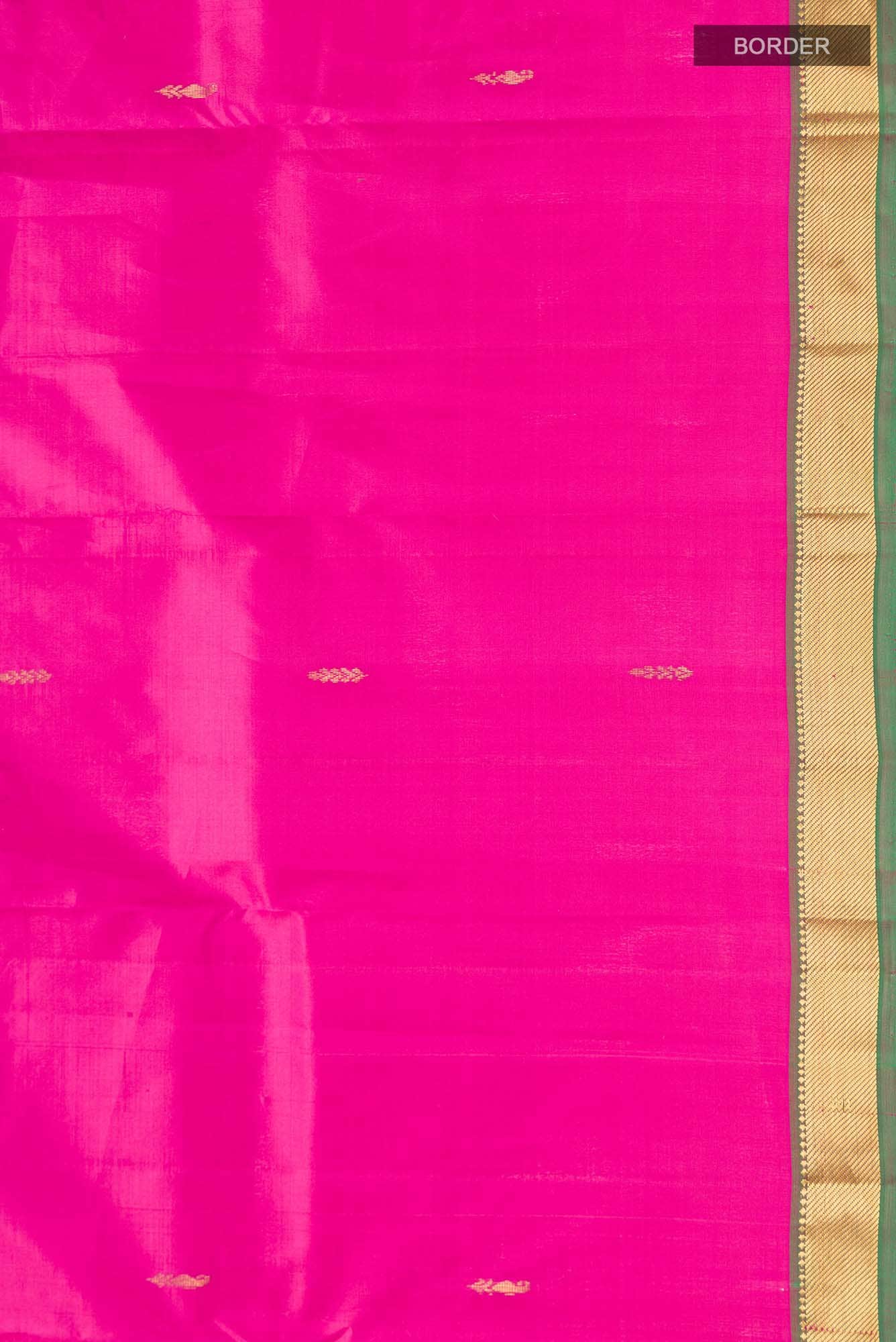 Pink Kanchipuram Silk Saree